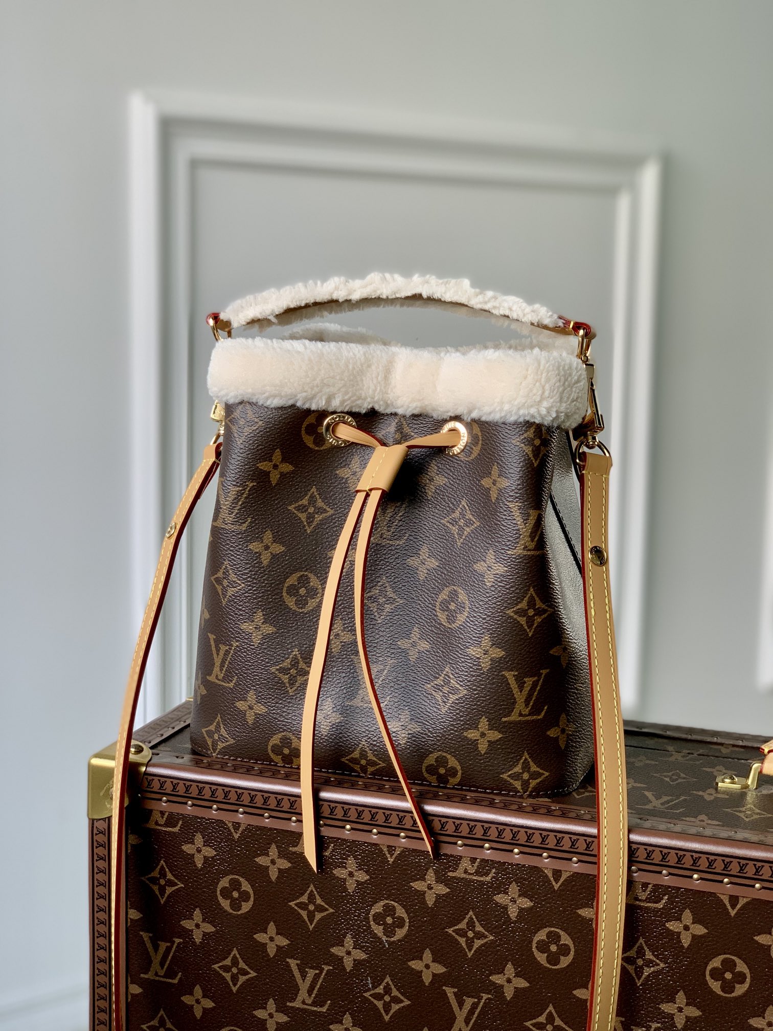 l0*is V*t0n m46023 neonoe bb handbag-20*20*13cm