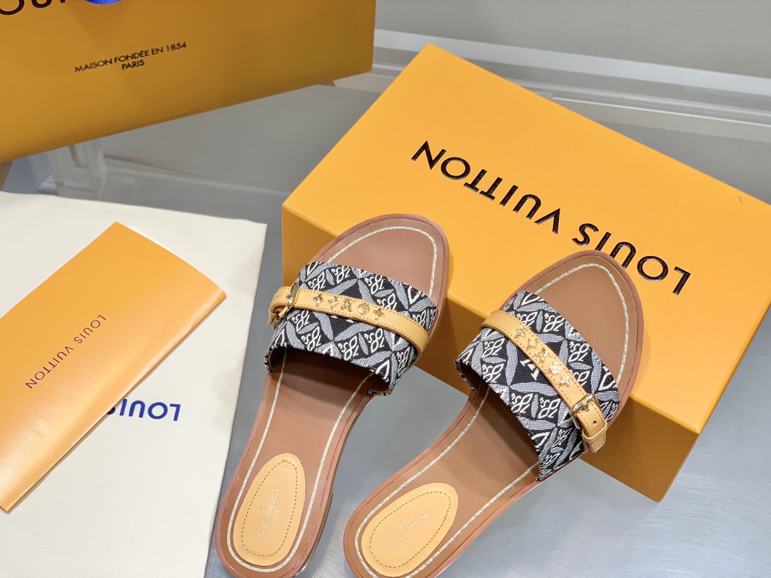 l0*is V*t0n slippers