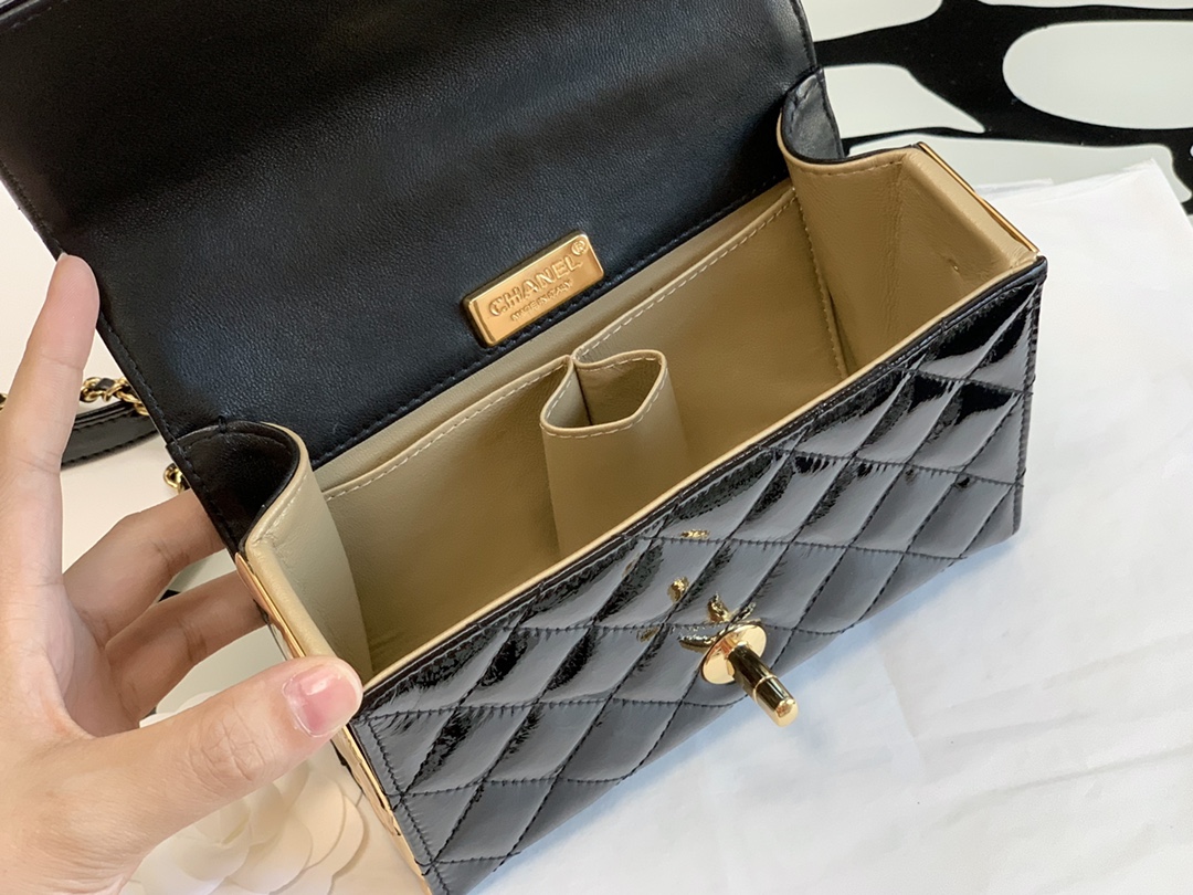 Ch@nel Flap Bag-12*5.5*18CM