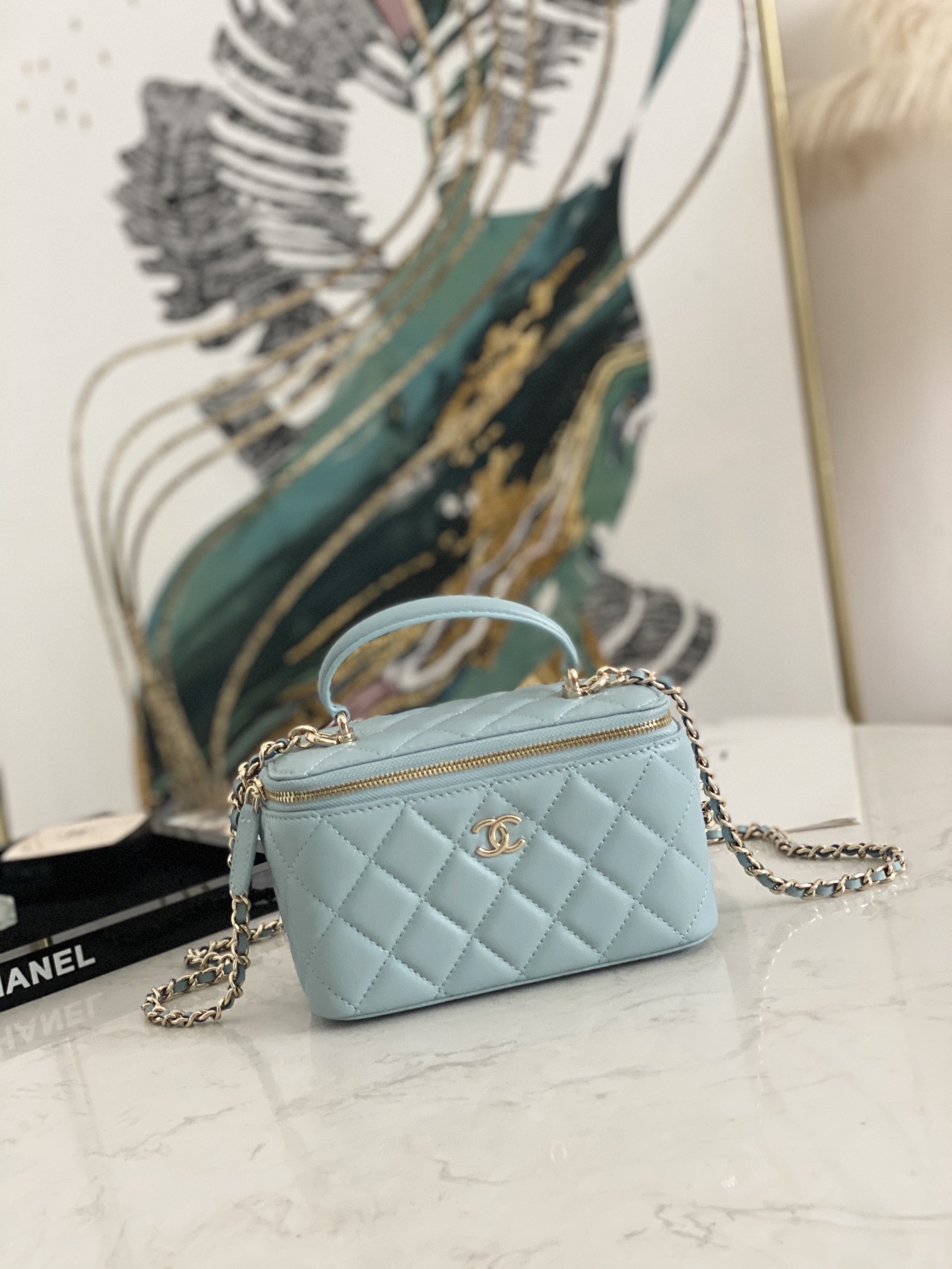 Ch@nel Cosmetic Bag-18CM