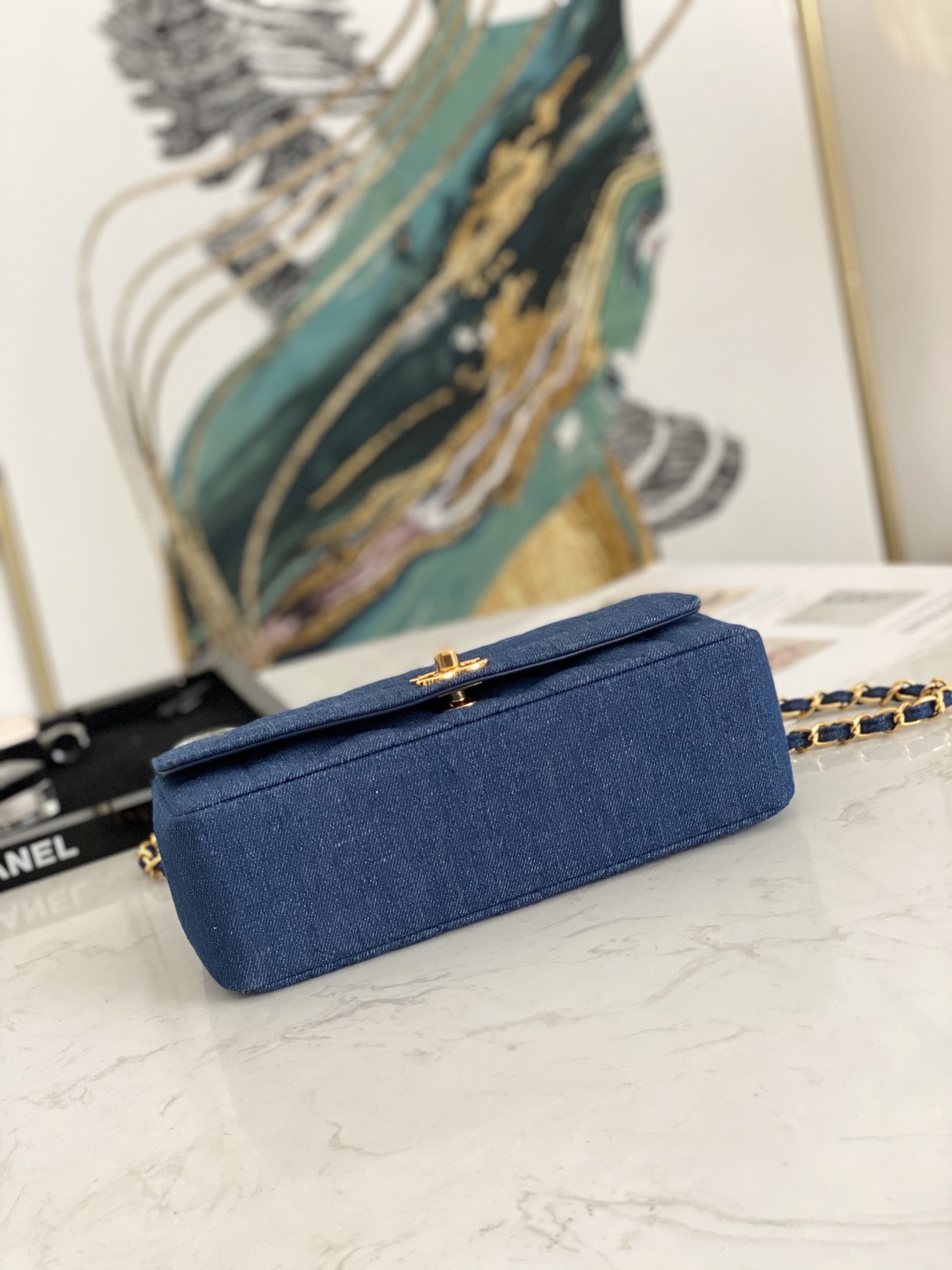 Ch@nel Flap Bag-22.5*14*7CM