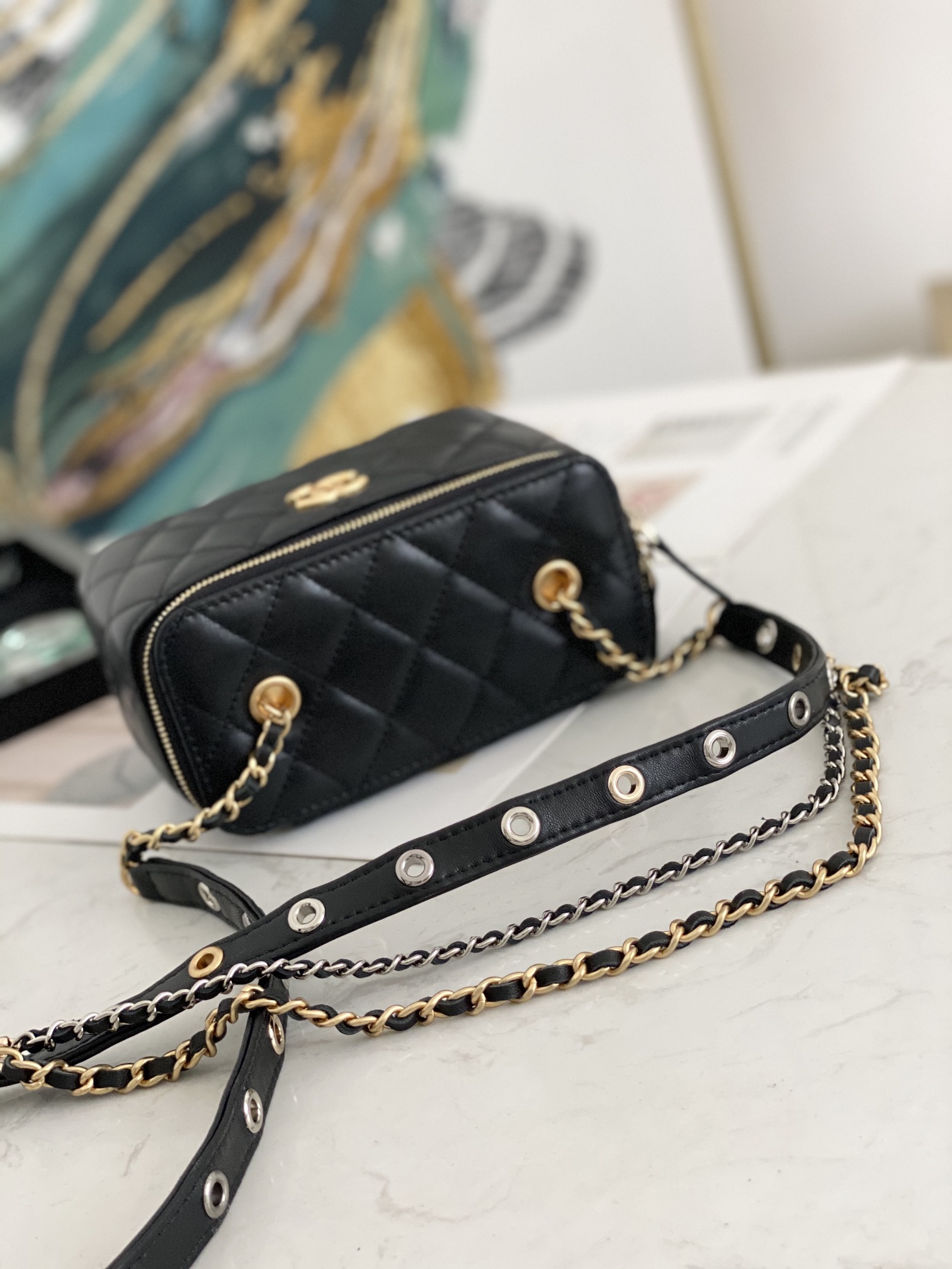 Ch@nel Cosmetic Bag-18CM
