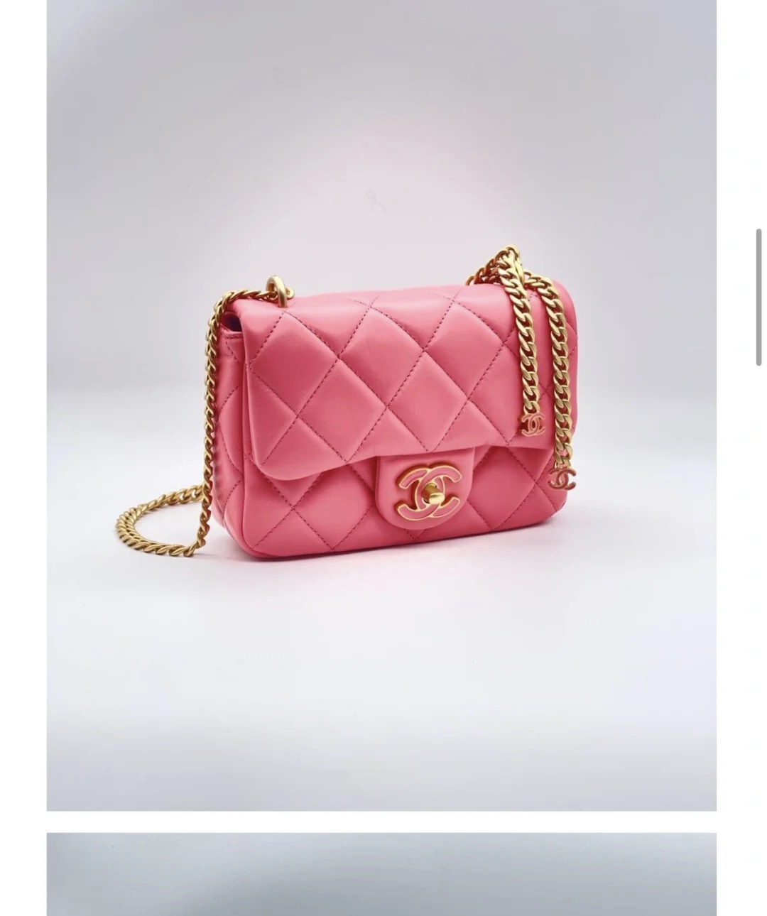 Ch@nel Flap Bag-18×12×5CM