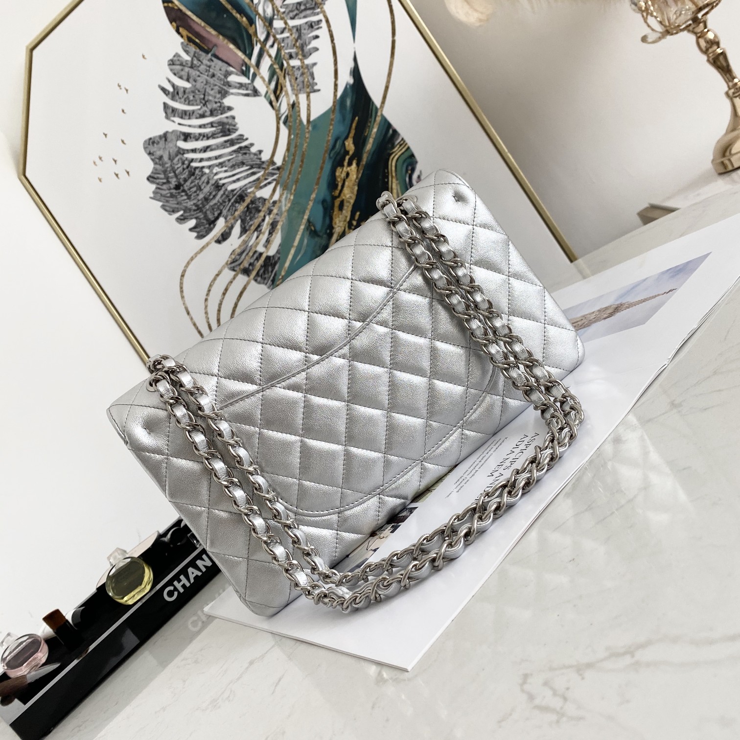 Ch@nel Flap Bag-25CM