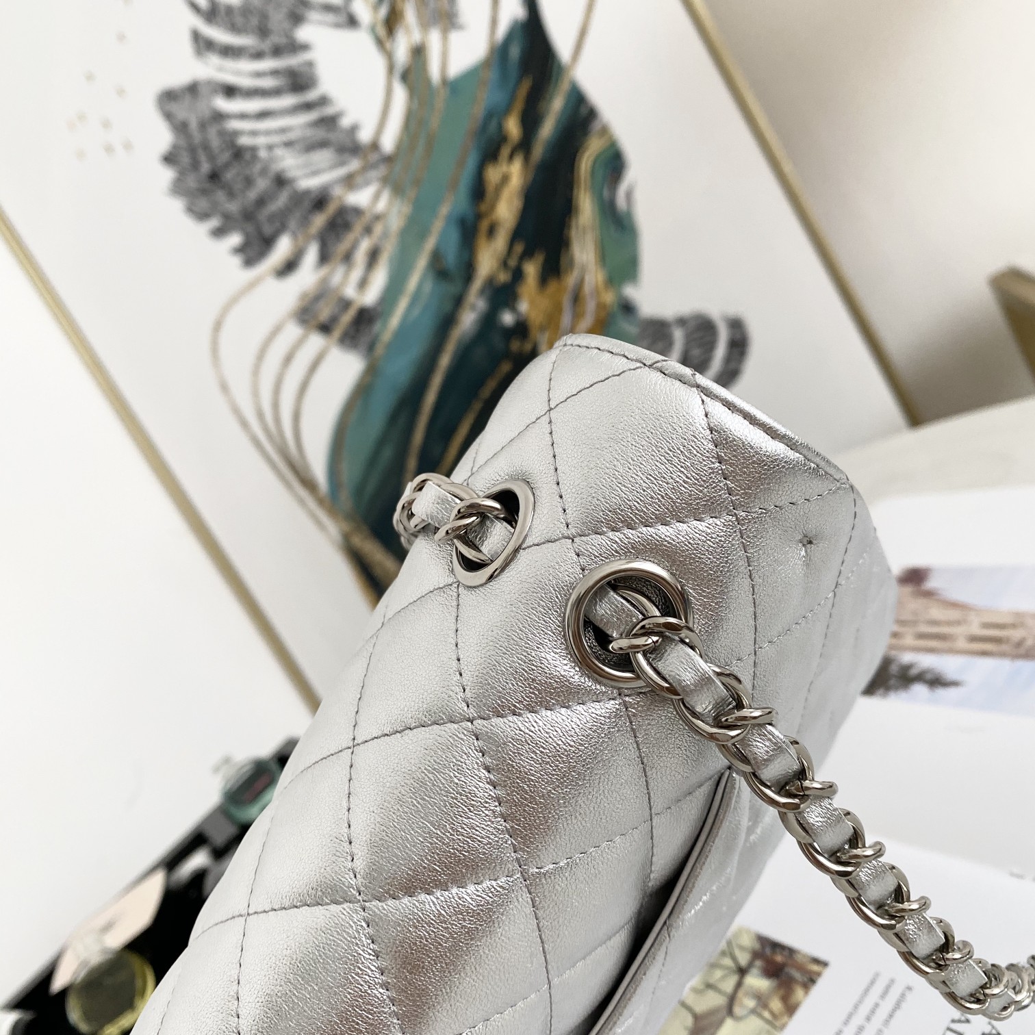 Ch@nel Flap Bag-25CM