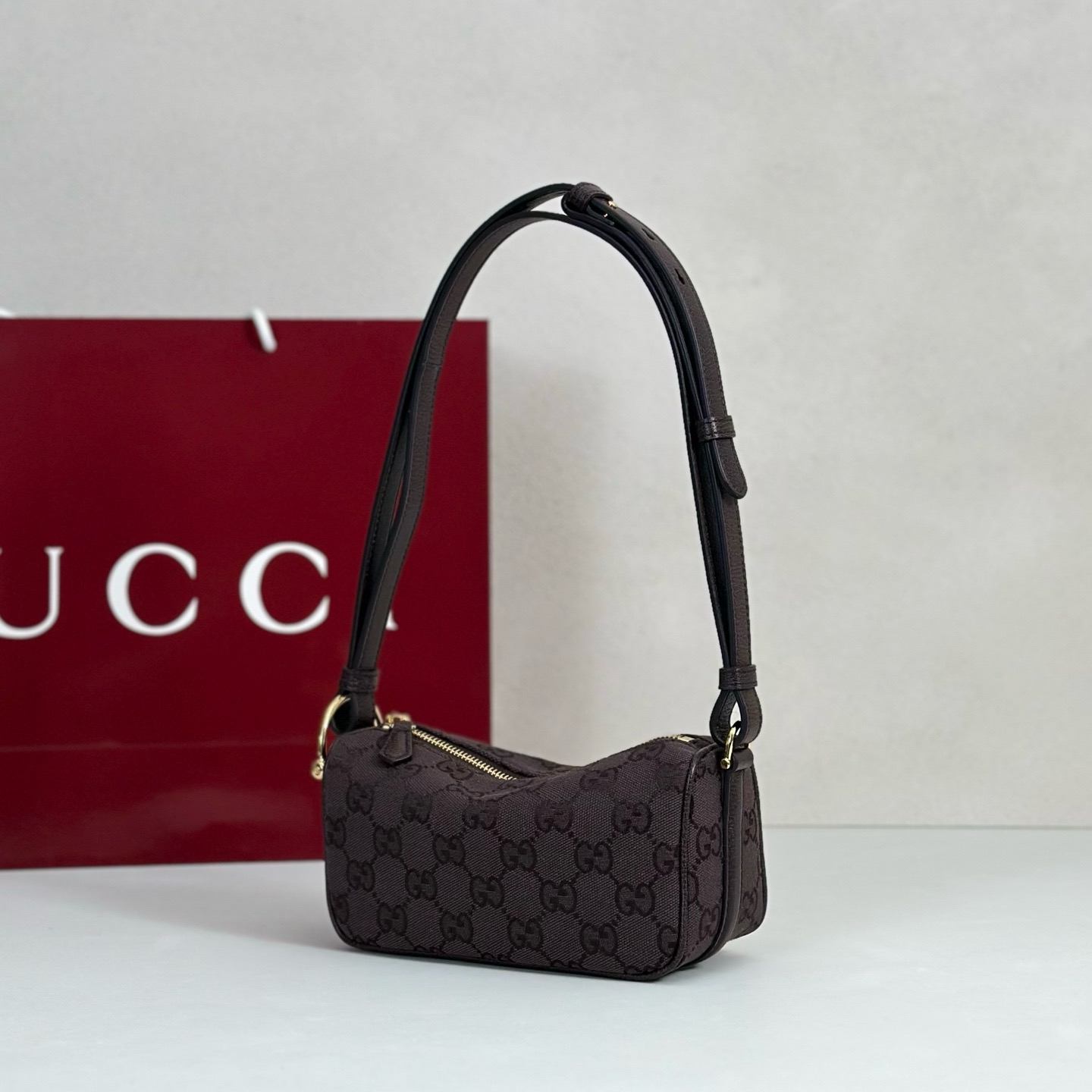 Guc*ci Mini Half Horsebit Bag-19.5*10*8CM