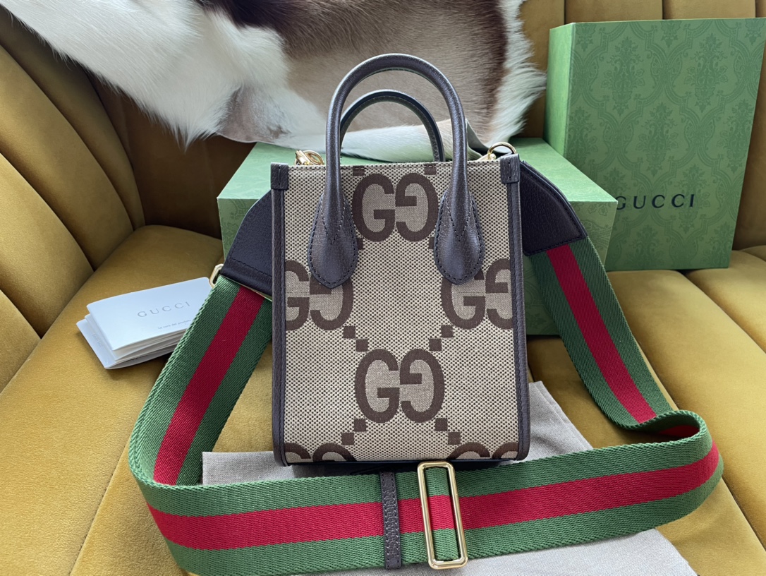 G*u*i gg retro mini tote-16/20/7cm