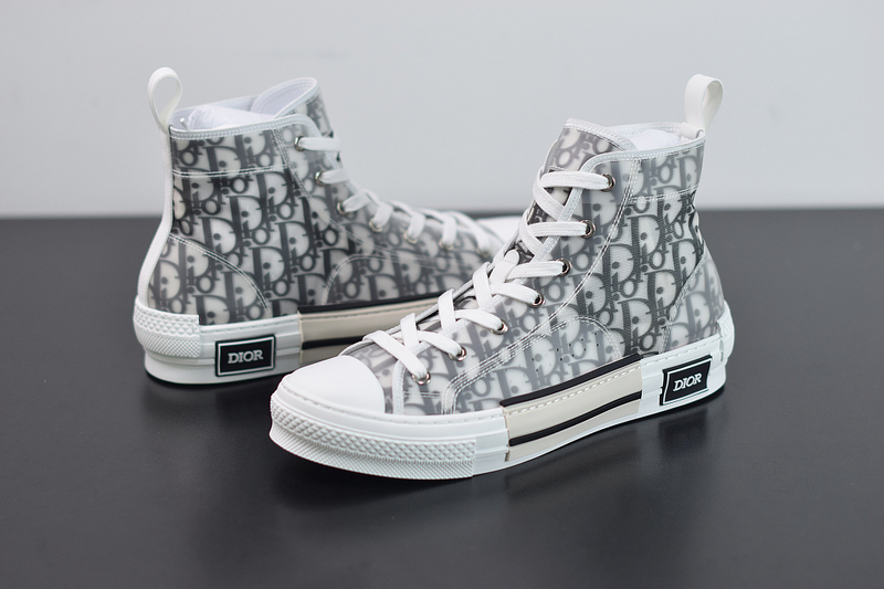 D*or high top logo oblique sneakers