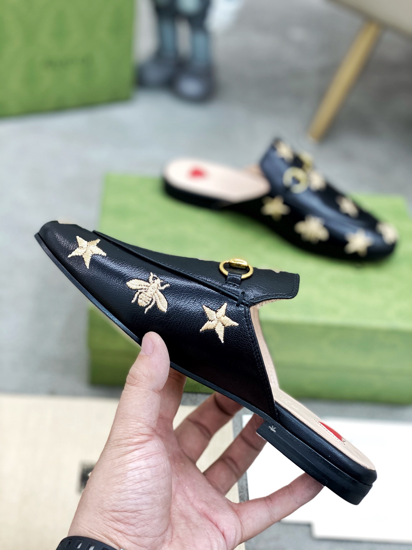 G*u*i loafers shoes