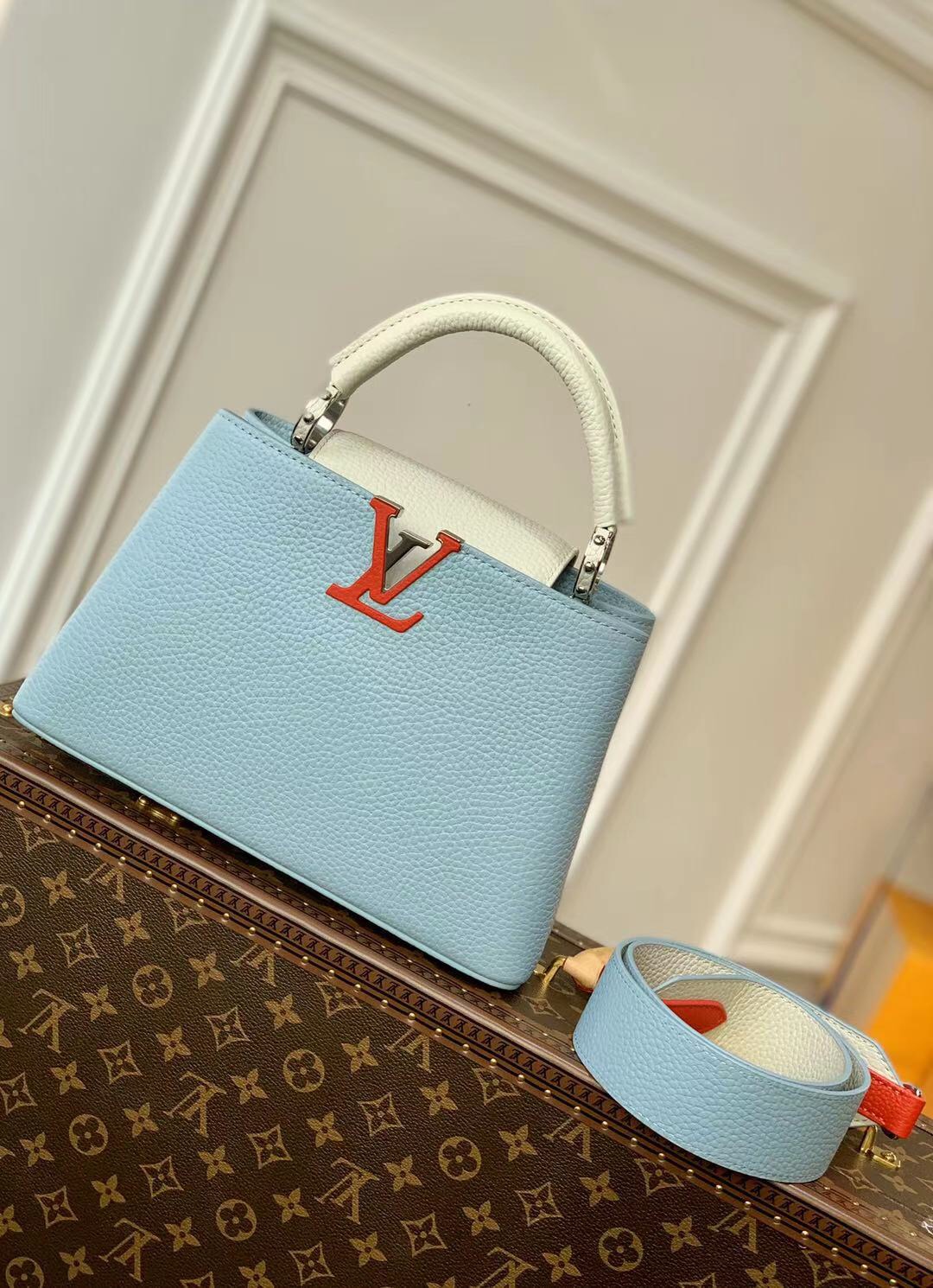 l0*is V*t0n capucines bag-27*18*9cm