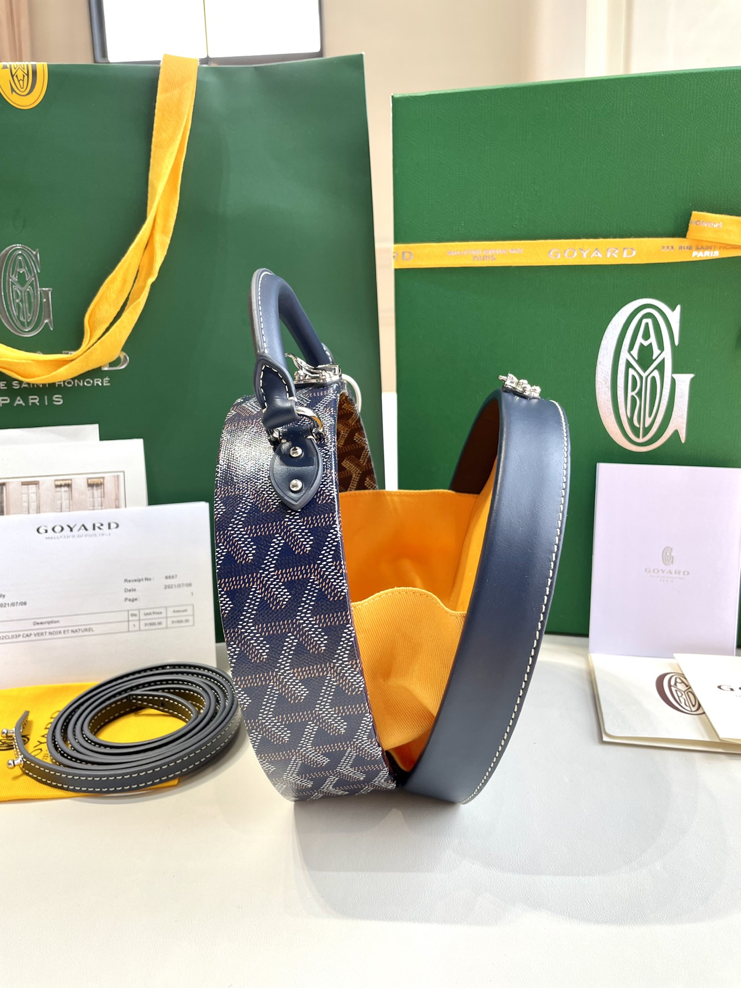 Go*ard jetblack bag-16.5*7*18cm