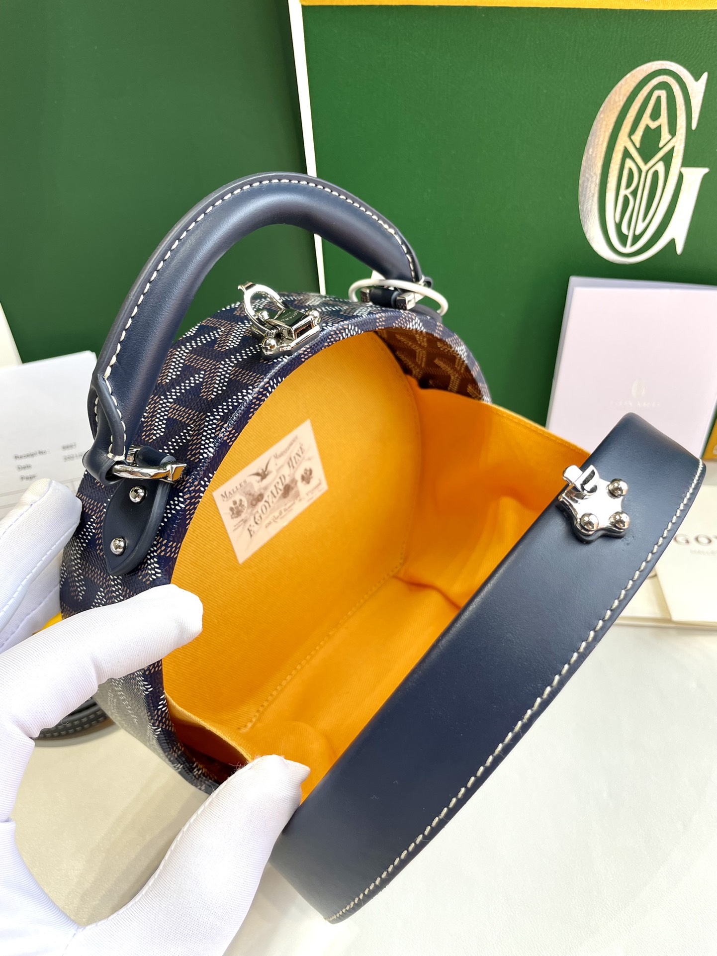 Go*ard jetblack bag-16.5*7*18cm
