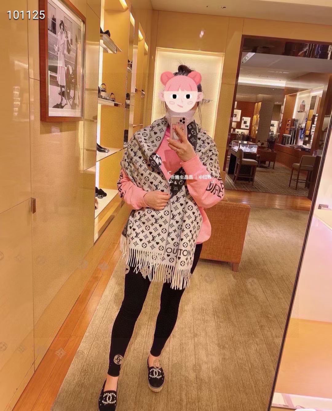 l0*is V*t0n scarf-45*190cm