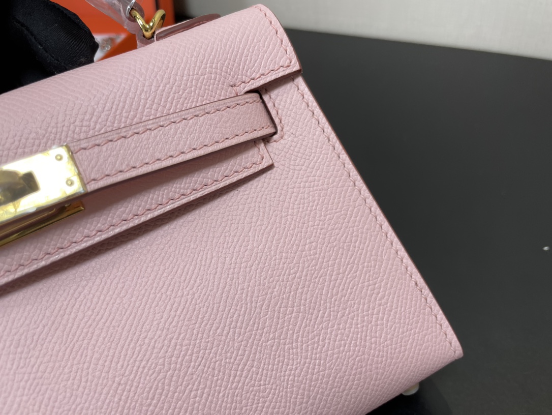 H**mes kelly-gold&silver hardware-19cm