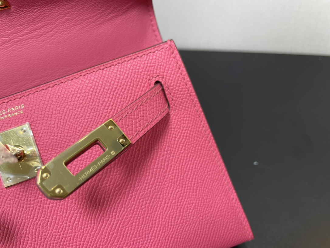 H**mes kelly-gold&silver hardware-19cm