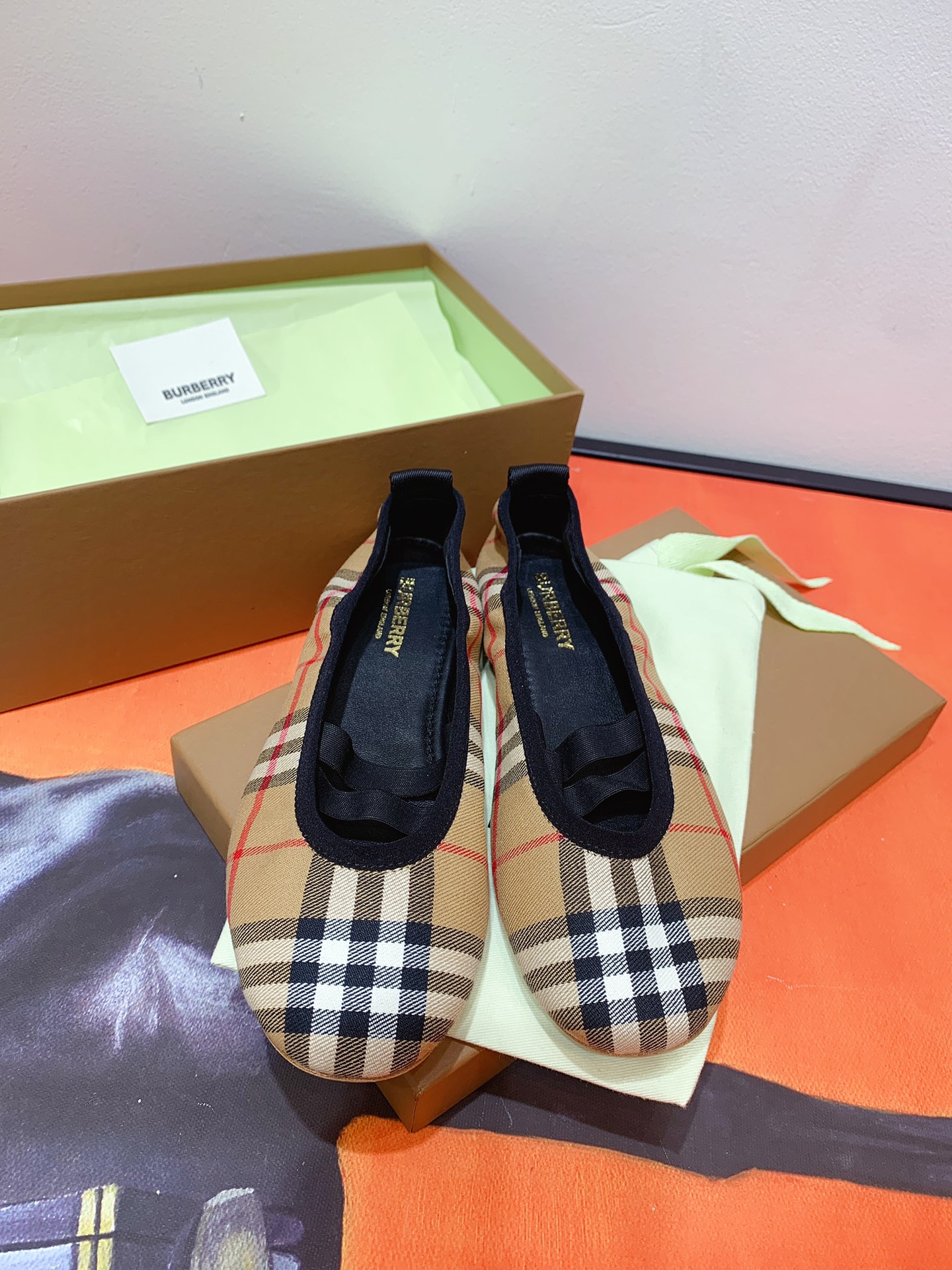B**rry ballet shoes
