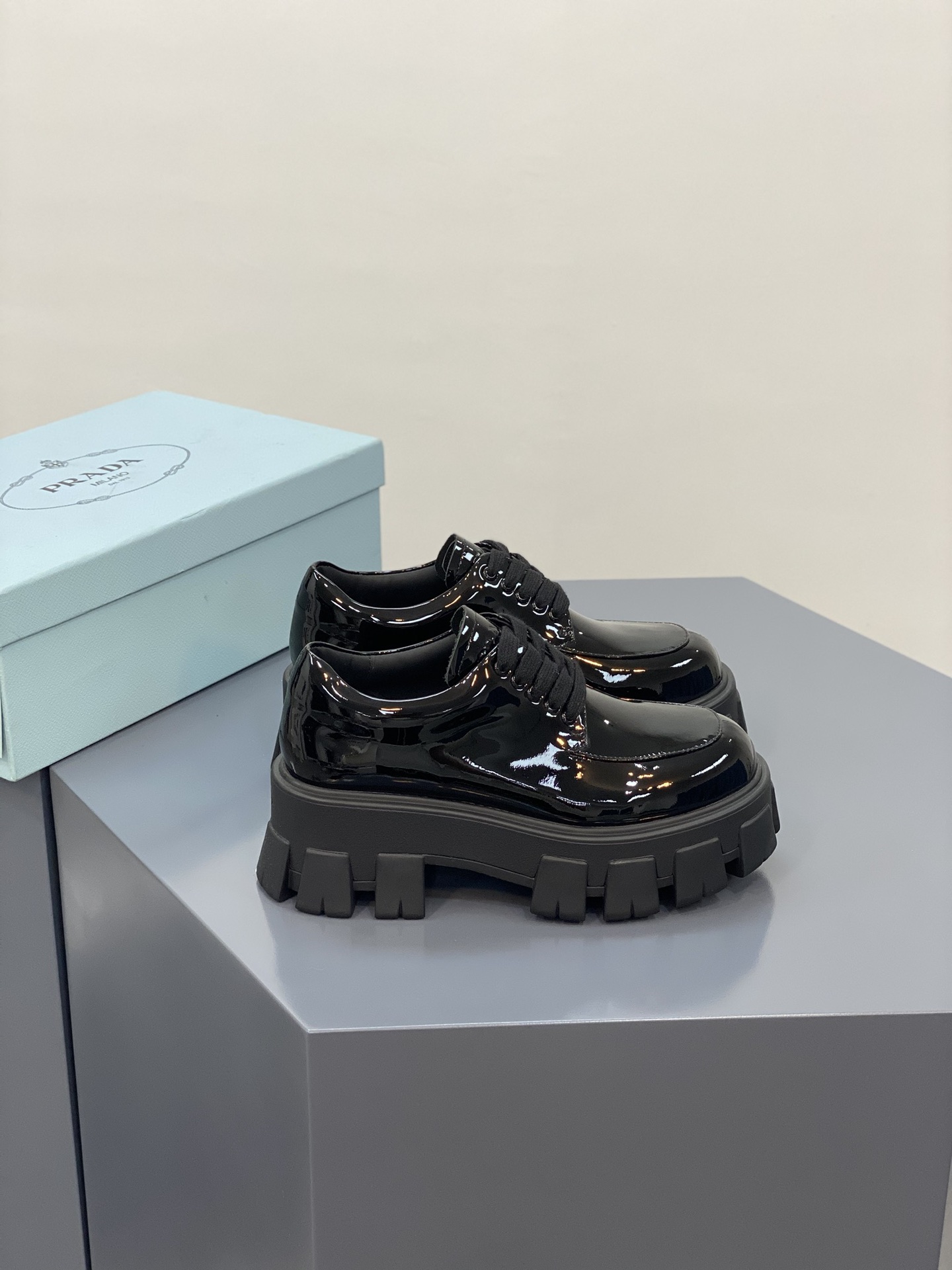 Pra*a loafers 2022ss-5.5cm