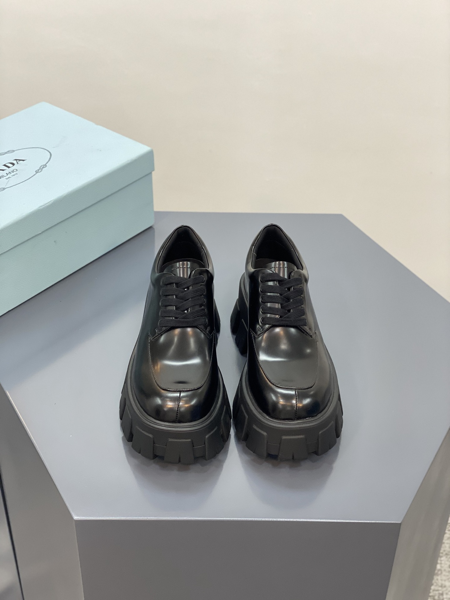 Pra*a loafers 2022ss-5.5cm