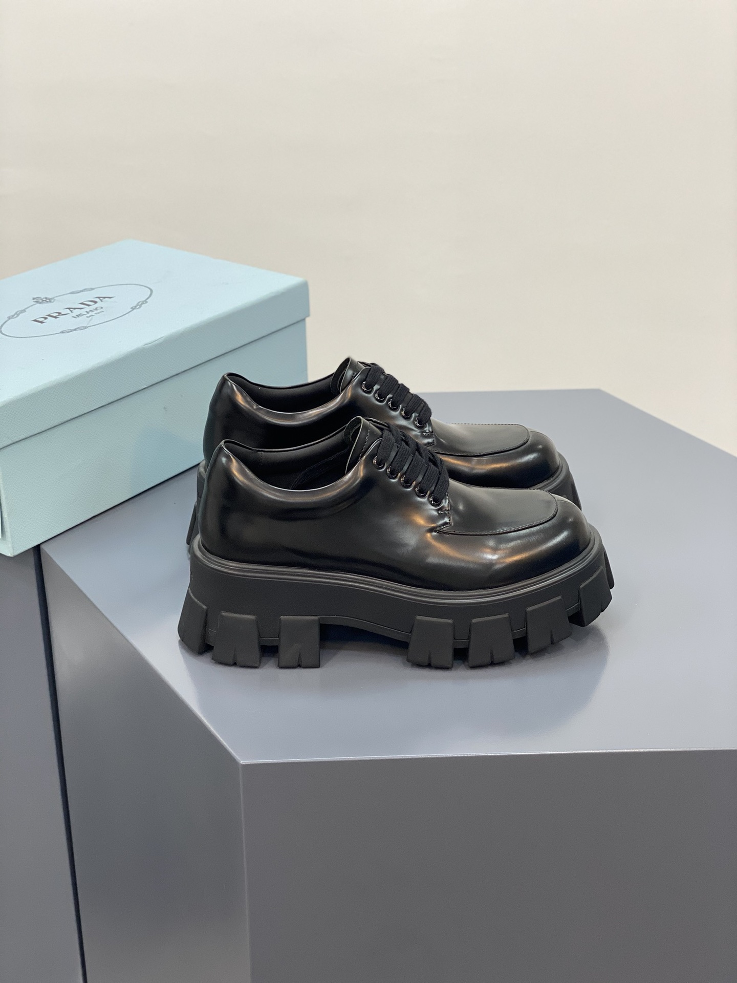 Pra*a loafers 2022ss-5.5cm