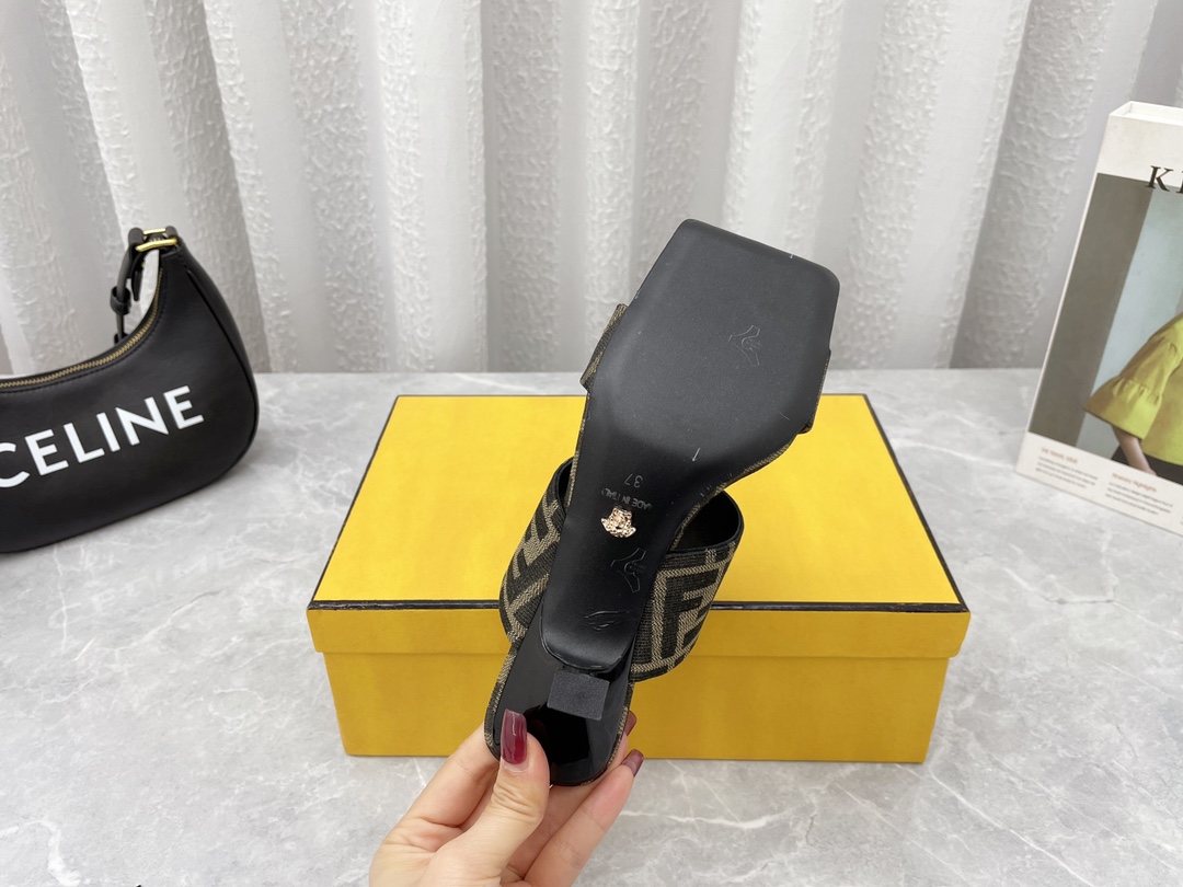 versace&F**di 2022ss sandals-6cm(eu35-41)