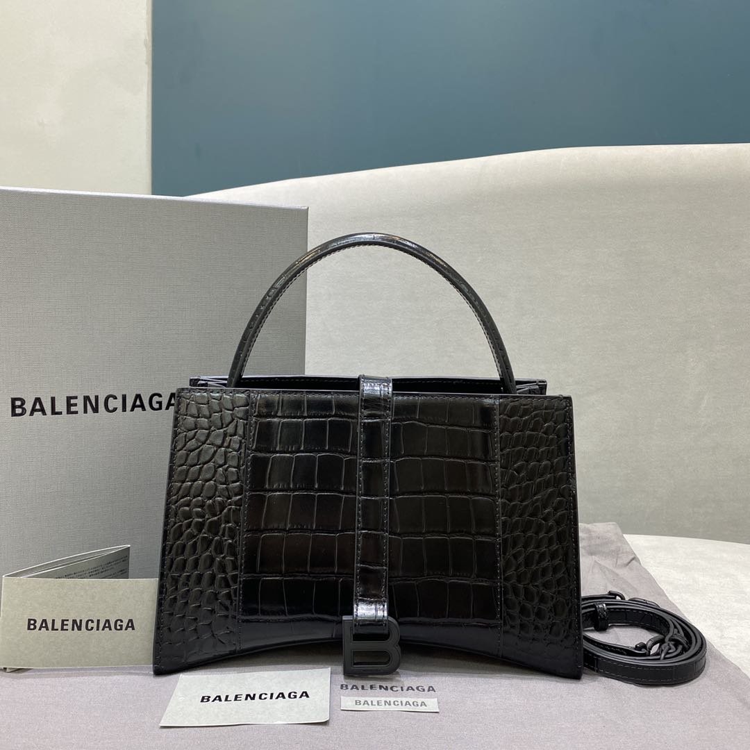 Ba*len*cia*ga small hourglass bag-25*26*11*18cm