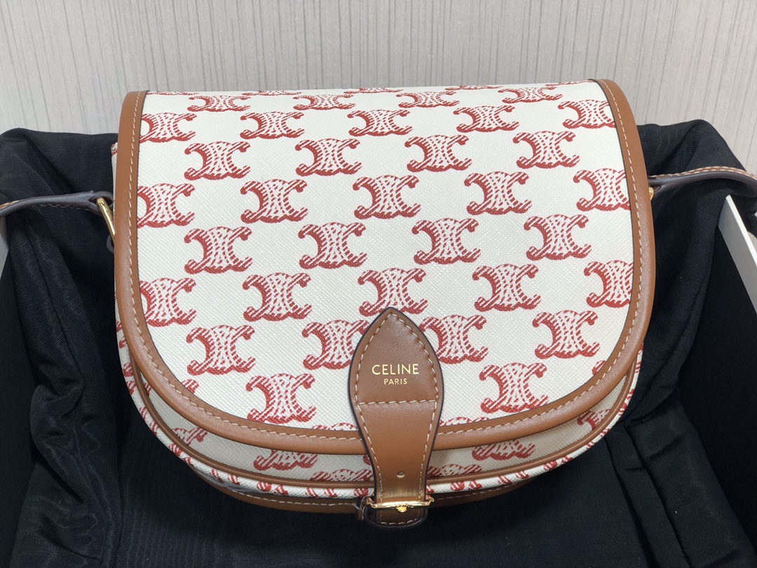 Celin Folco Triomphe Bag-18 X 17 X 6.CM