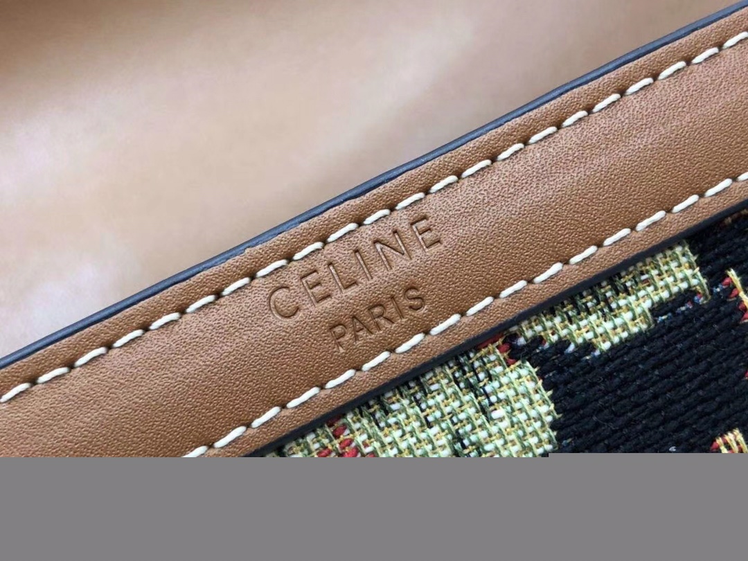 Celin Tambour Box Bag-22*16.5*7CM