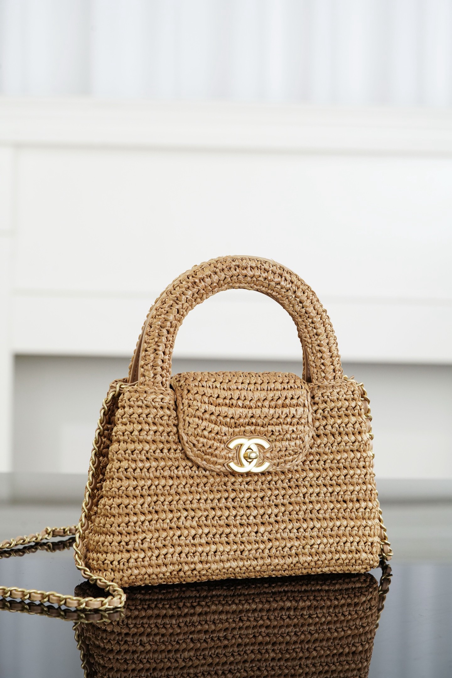 Ch@Nel Kelly Chain Bag-13*19*7CM