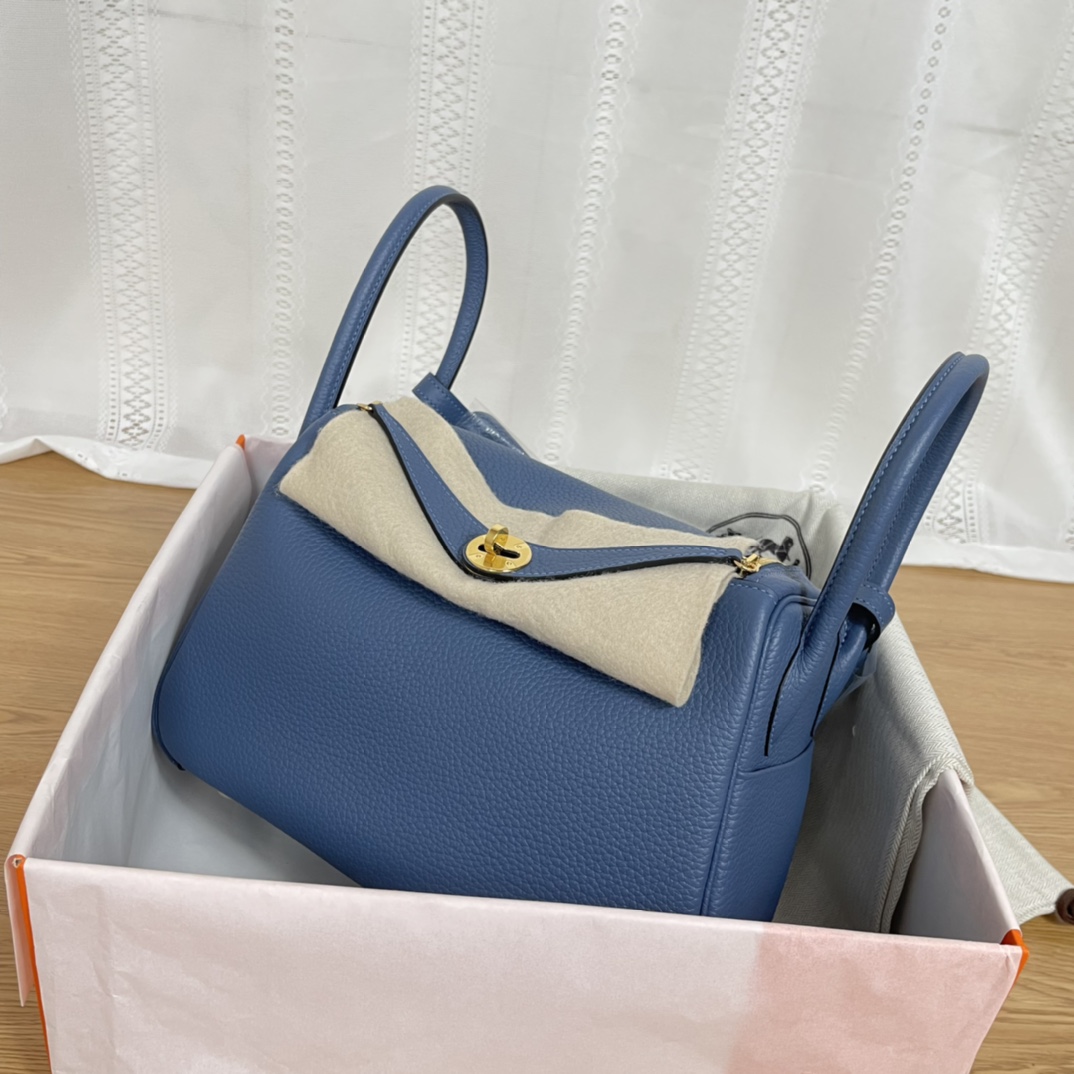 H**mes lindy-tc leather-26&30cm