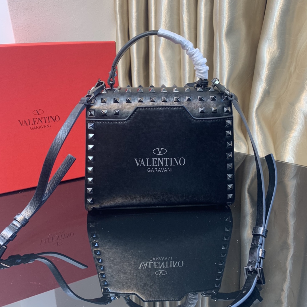 Va1e*ntin0 garavani rockstud alcove-22*17*9cm