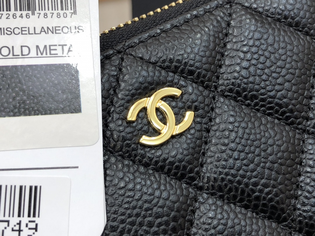Ch@nel Wallet-Gold Hardware-19*10CM