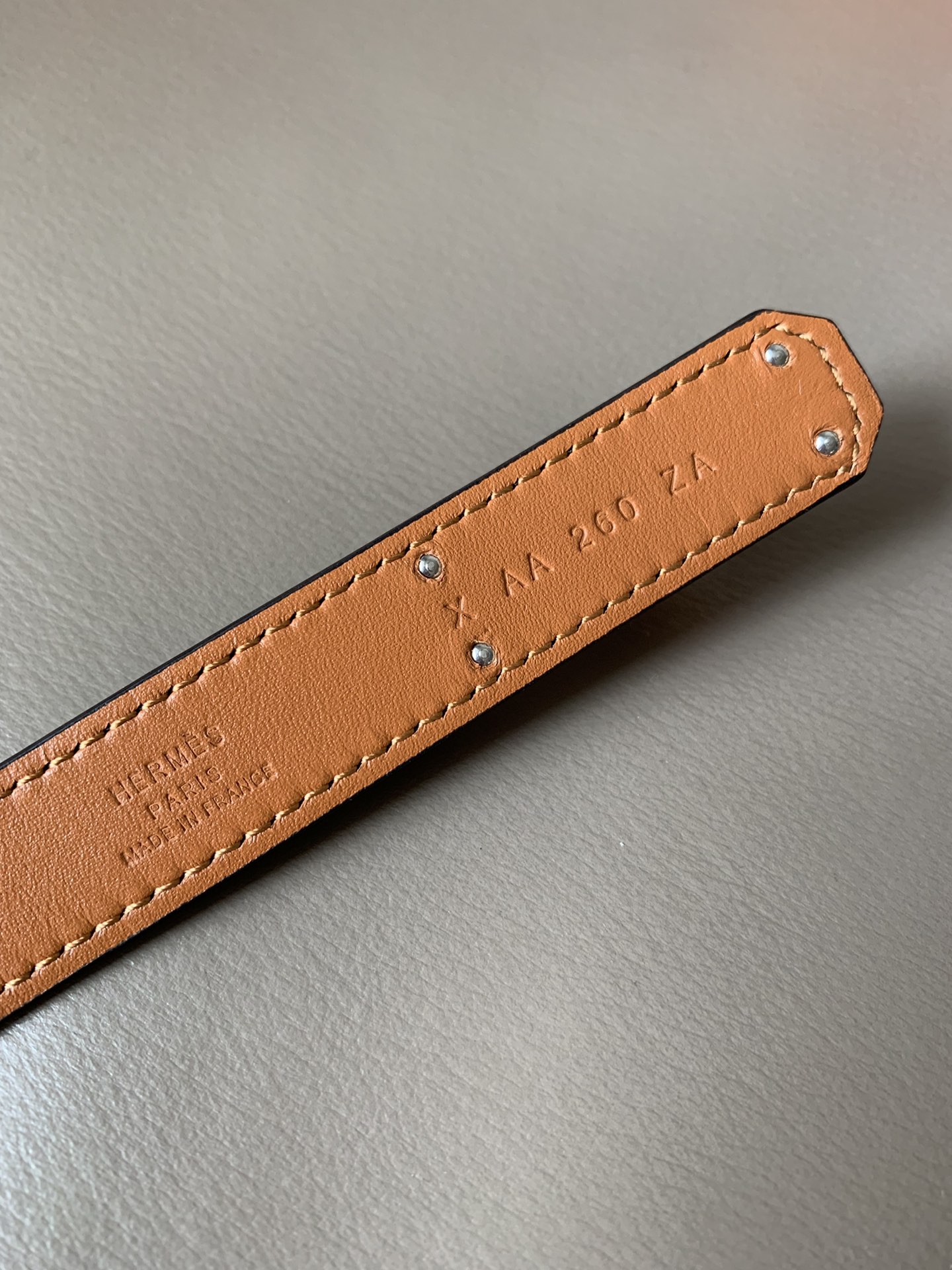 H**mes belt-1.8cm