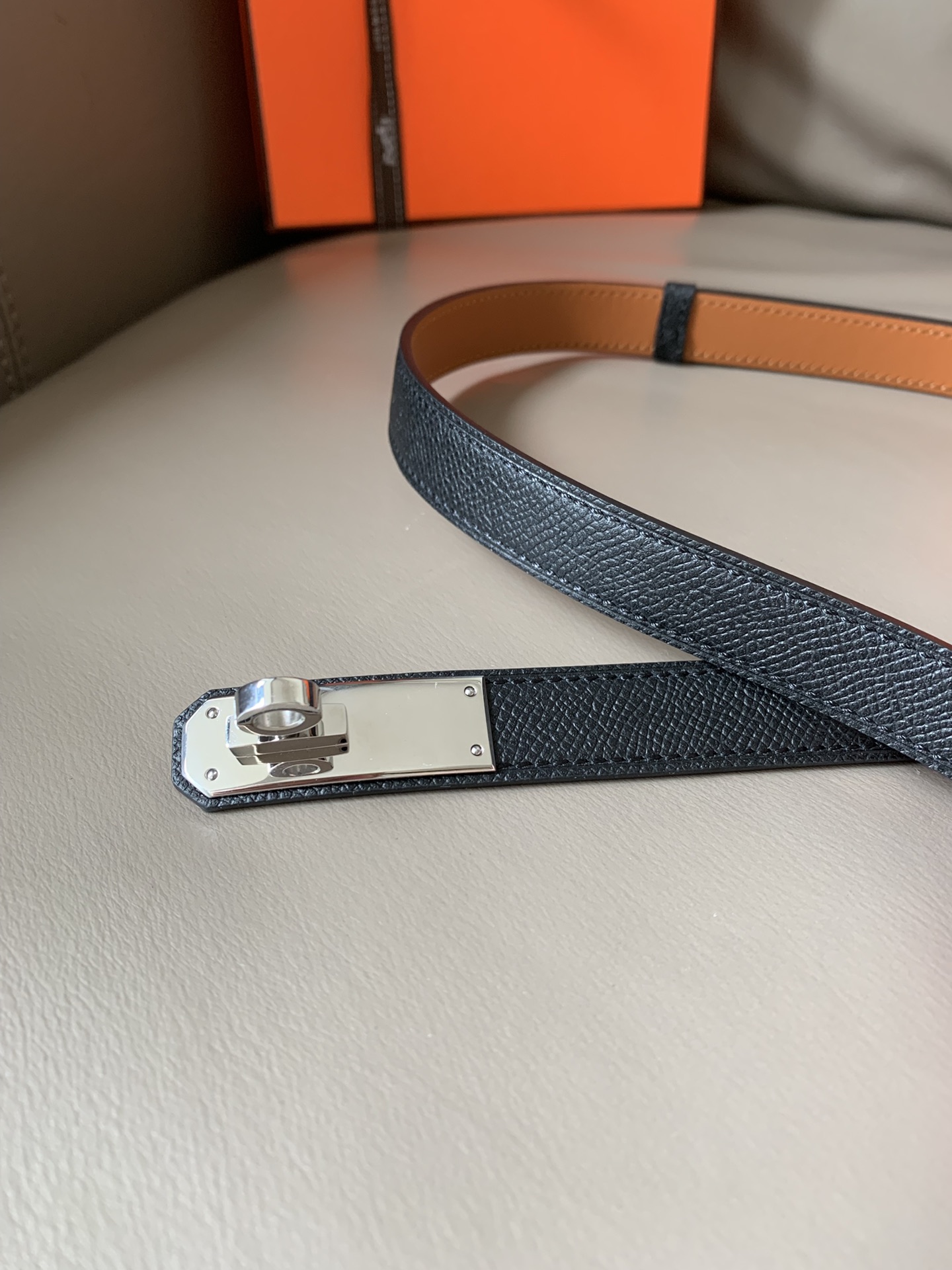 H**mes belt-1.8cm