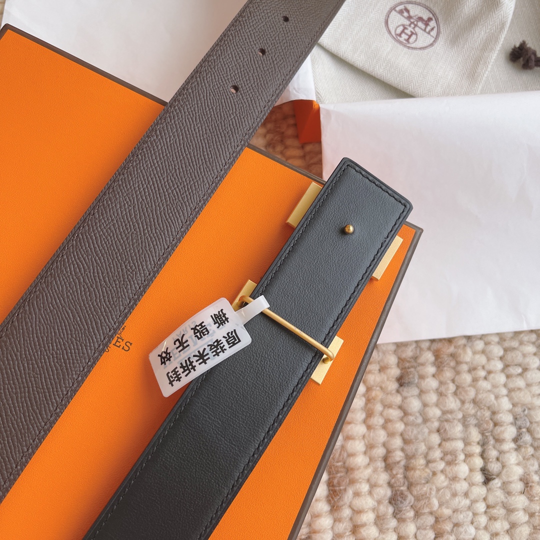 H**mes belt-3.8cm