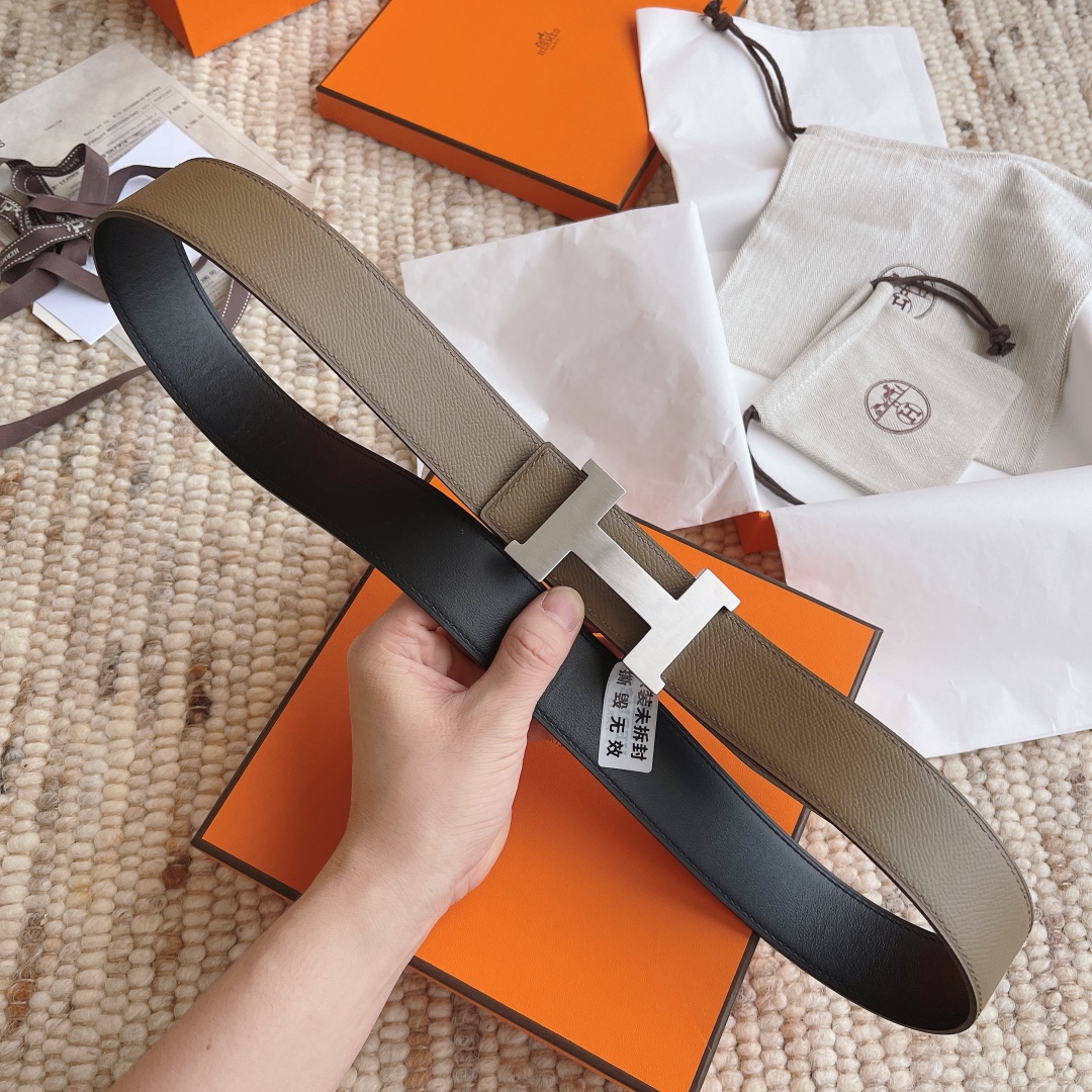 H**mes belt-3.8cm