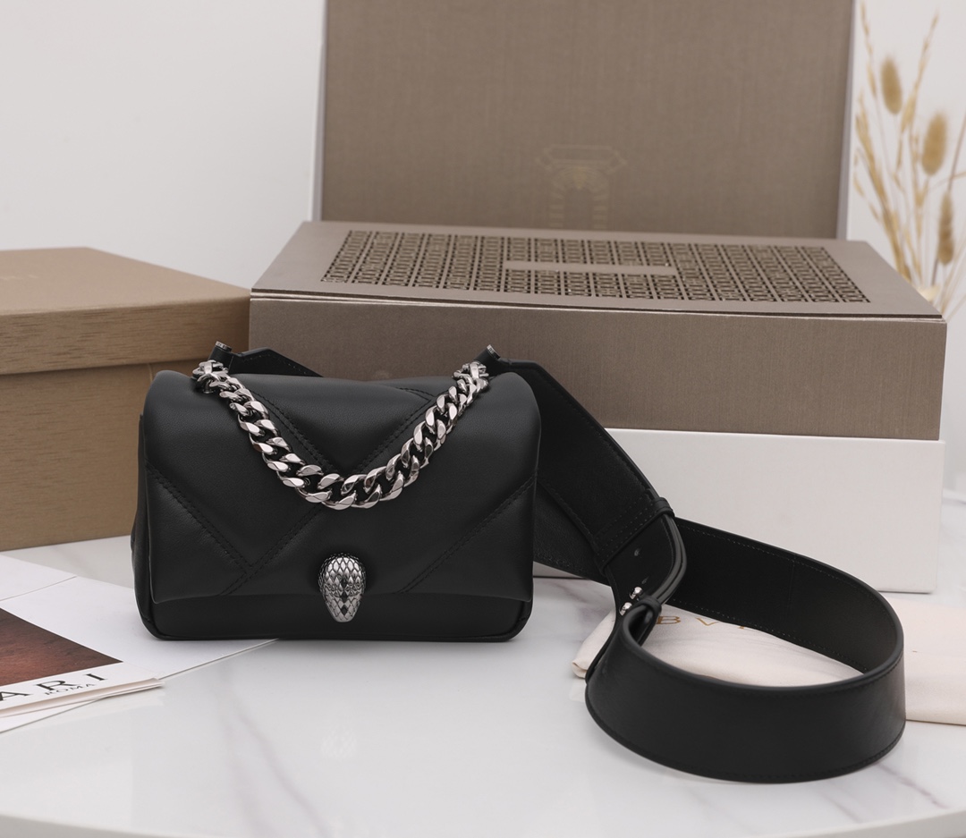 B*l*ai serpenti cabochon bag-18*12*8cm