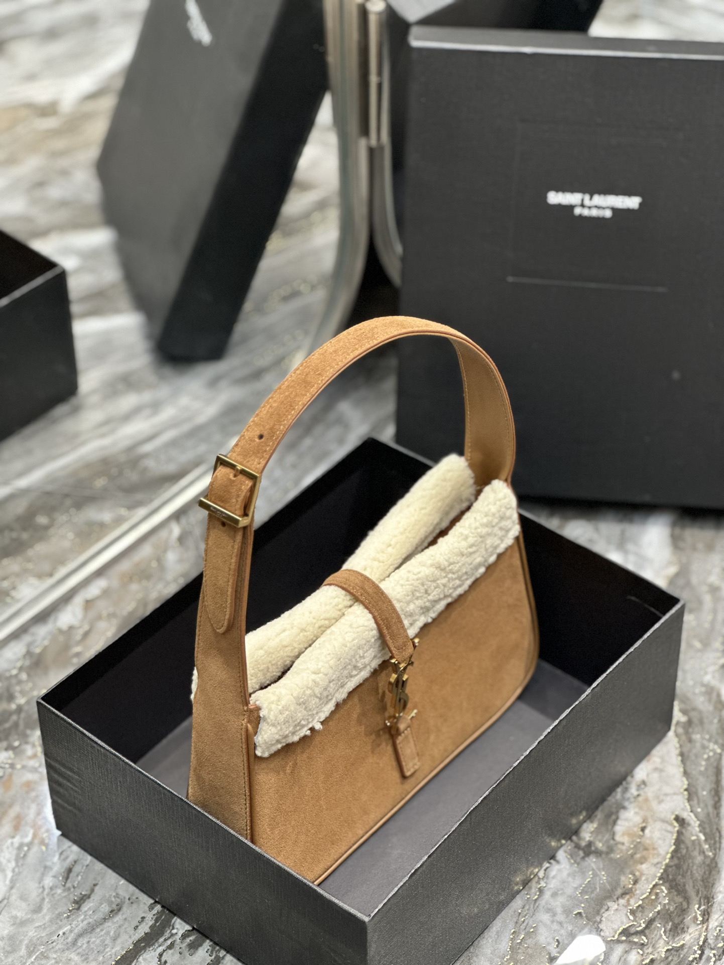 Y*L le5a7 vintage bag-25x14x10cm