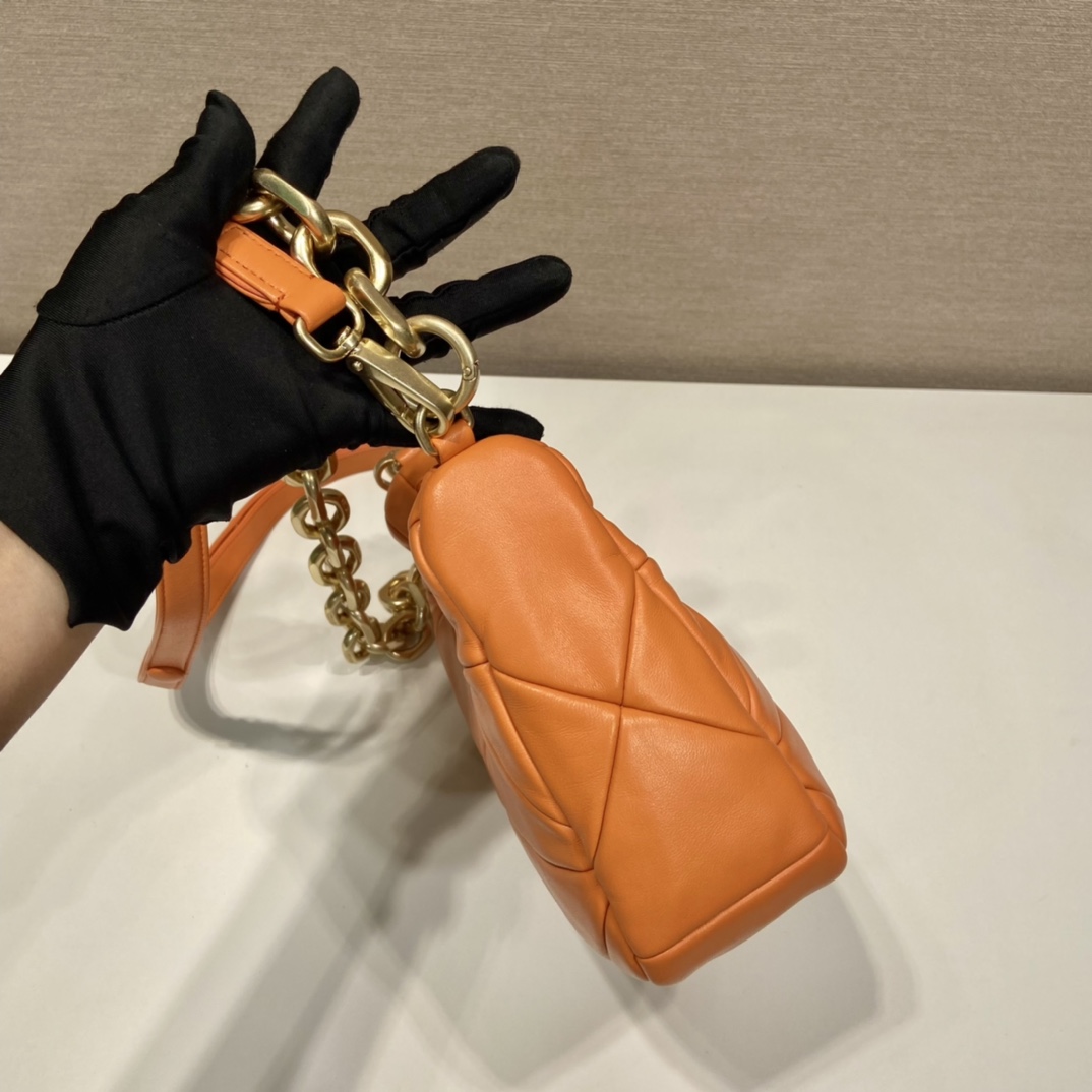 Pra*a system hobo bag 1bd158 -25*18*7cm