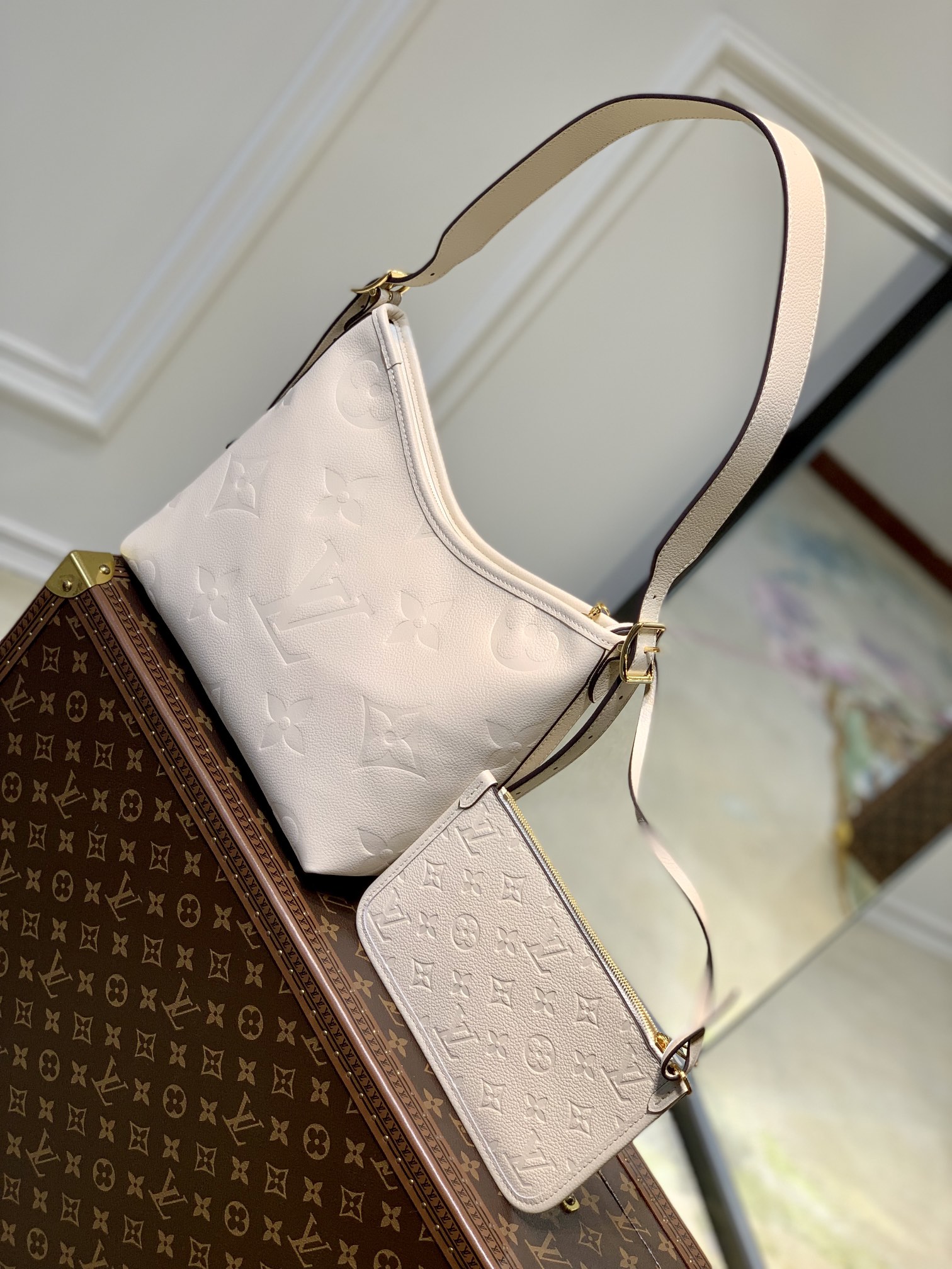 l0*is V*t0n carryall bag-m46298-29*24*12cm