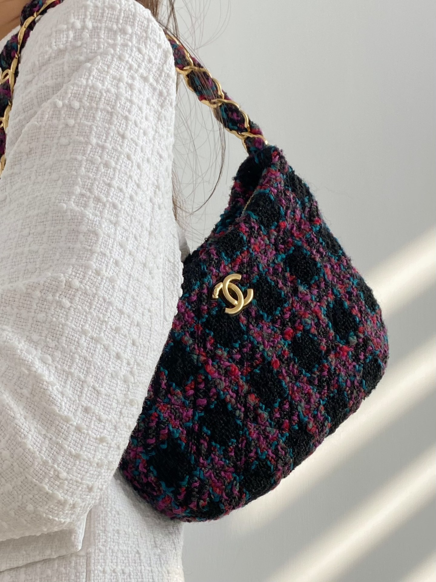 Ch@nel Hobo Handbags-24*17.5*6CM