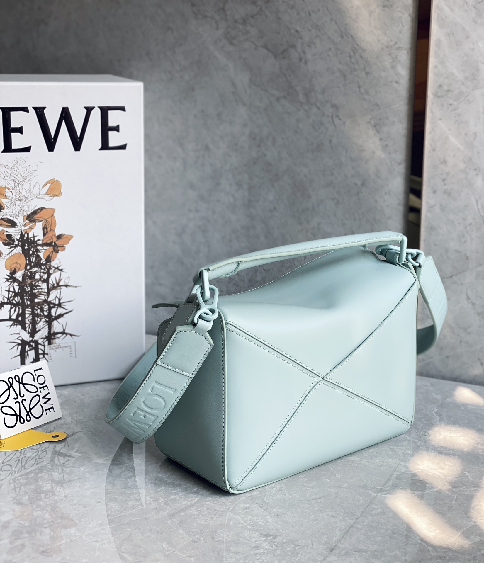 L0ew* puzzle small bag-24*10*14cm