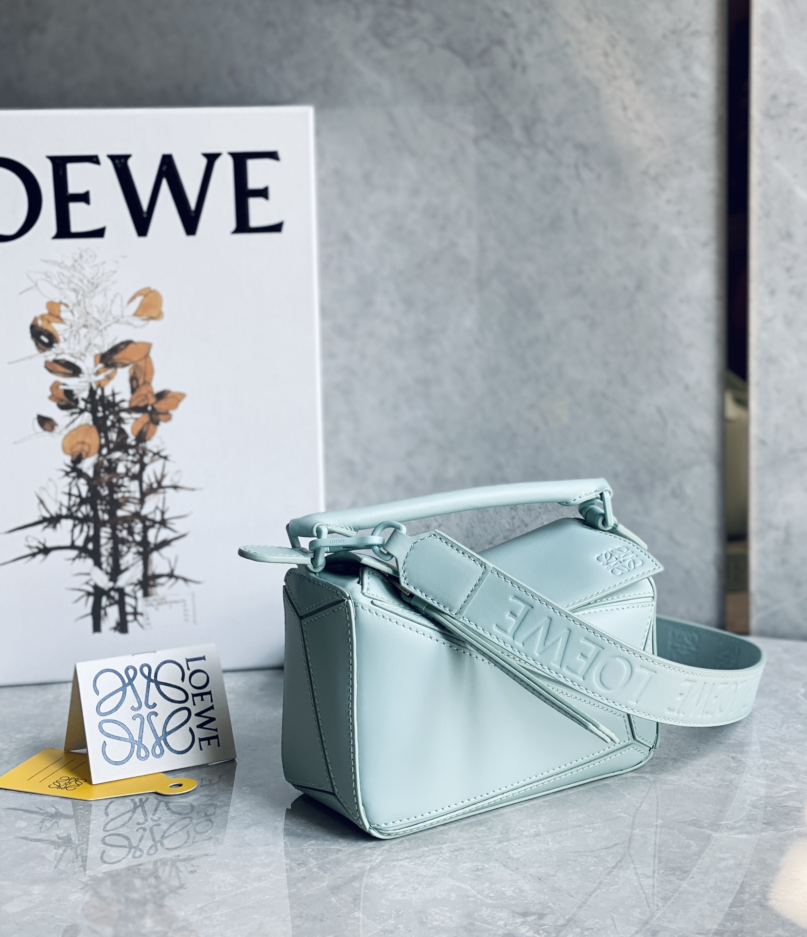 L0ew* puzzle mini bag-18*11*7.5cm