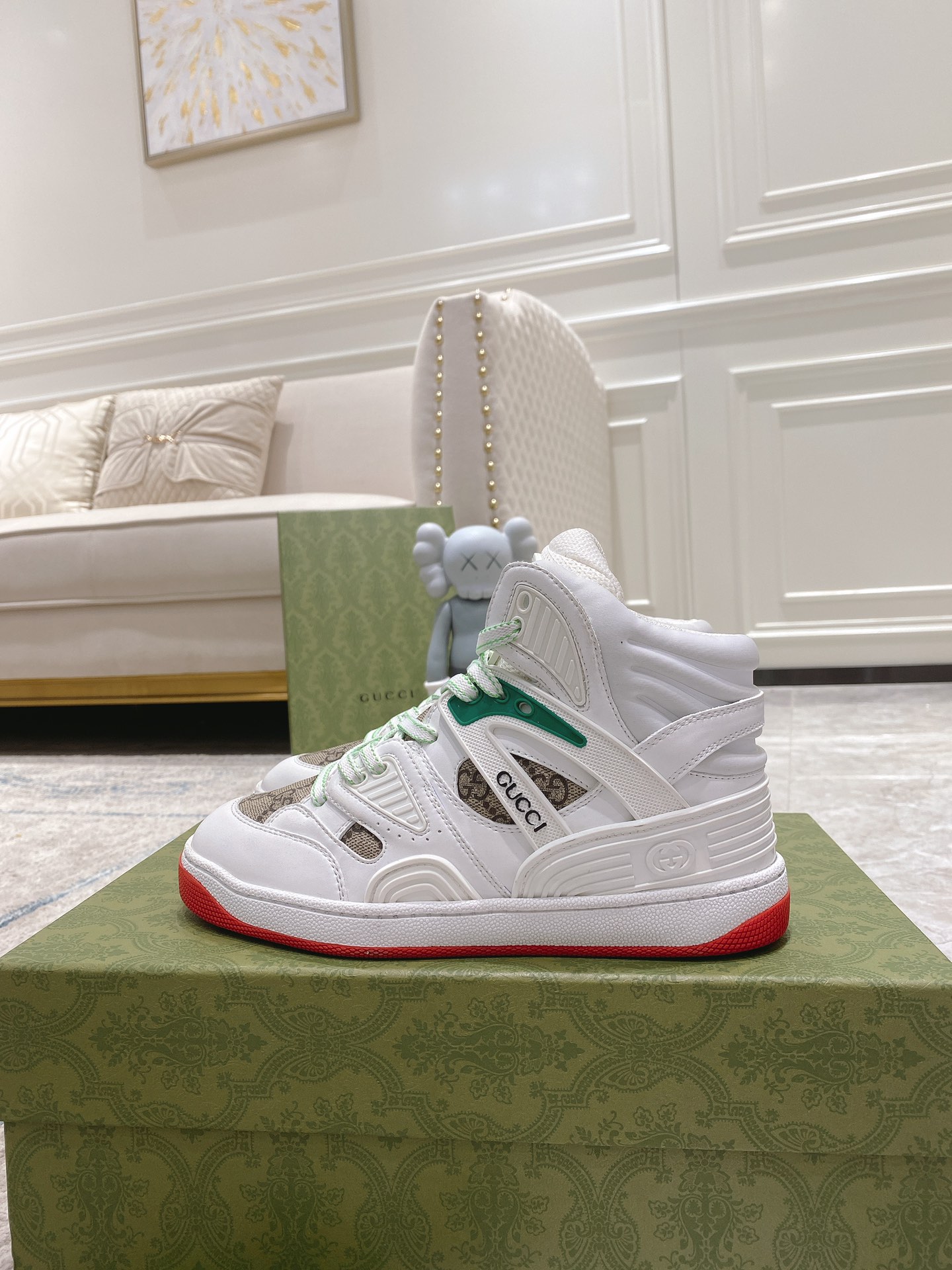 G*u*i basket sneakers