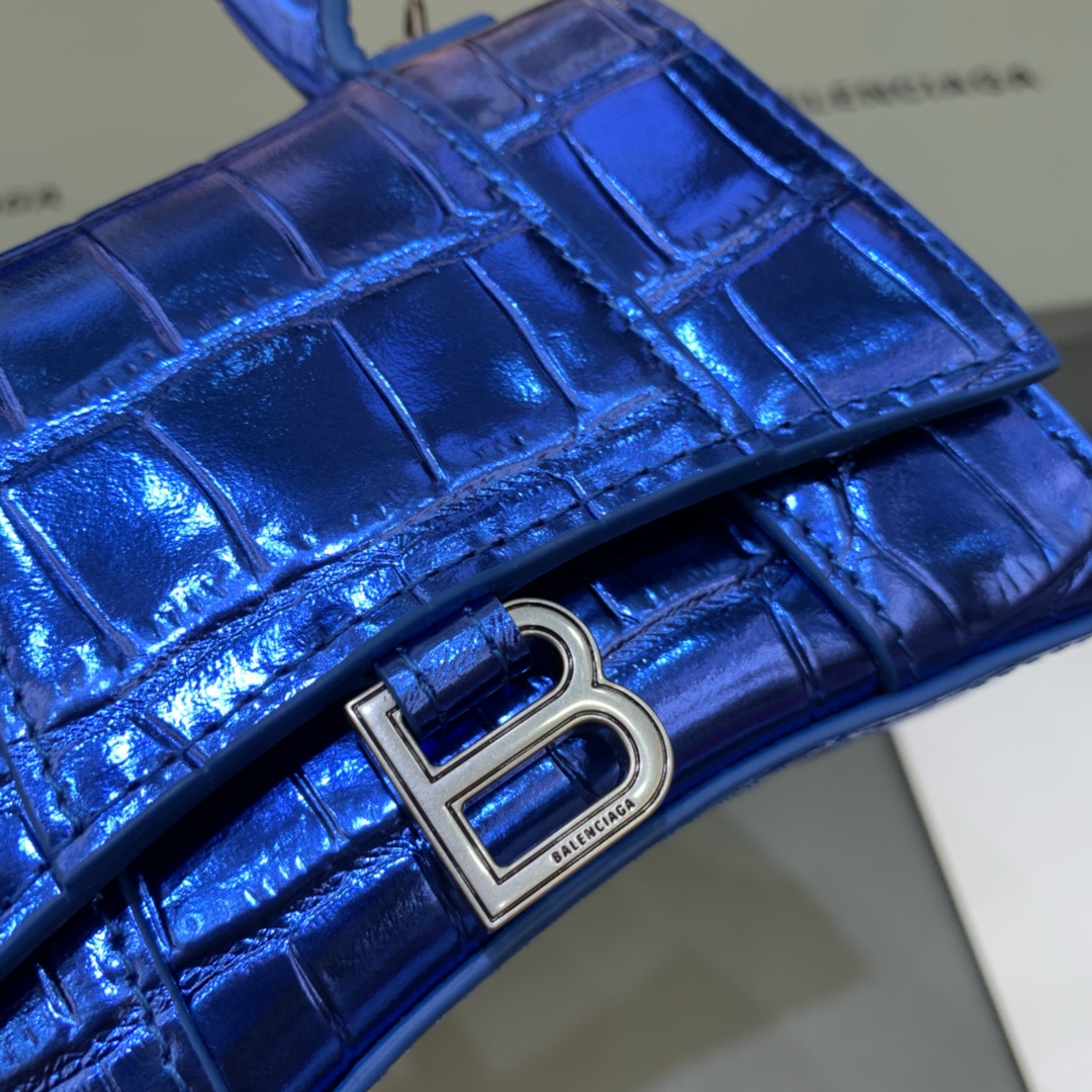 Ba*len*cia*ga mini hourglass bag-11.5x14x4.5cm