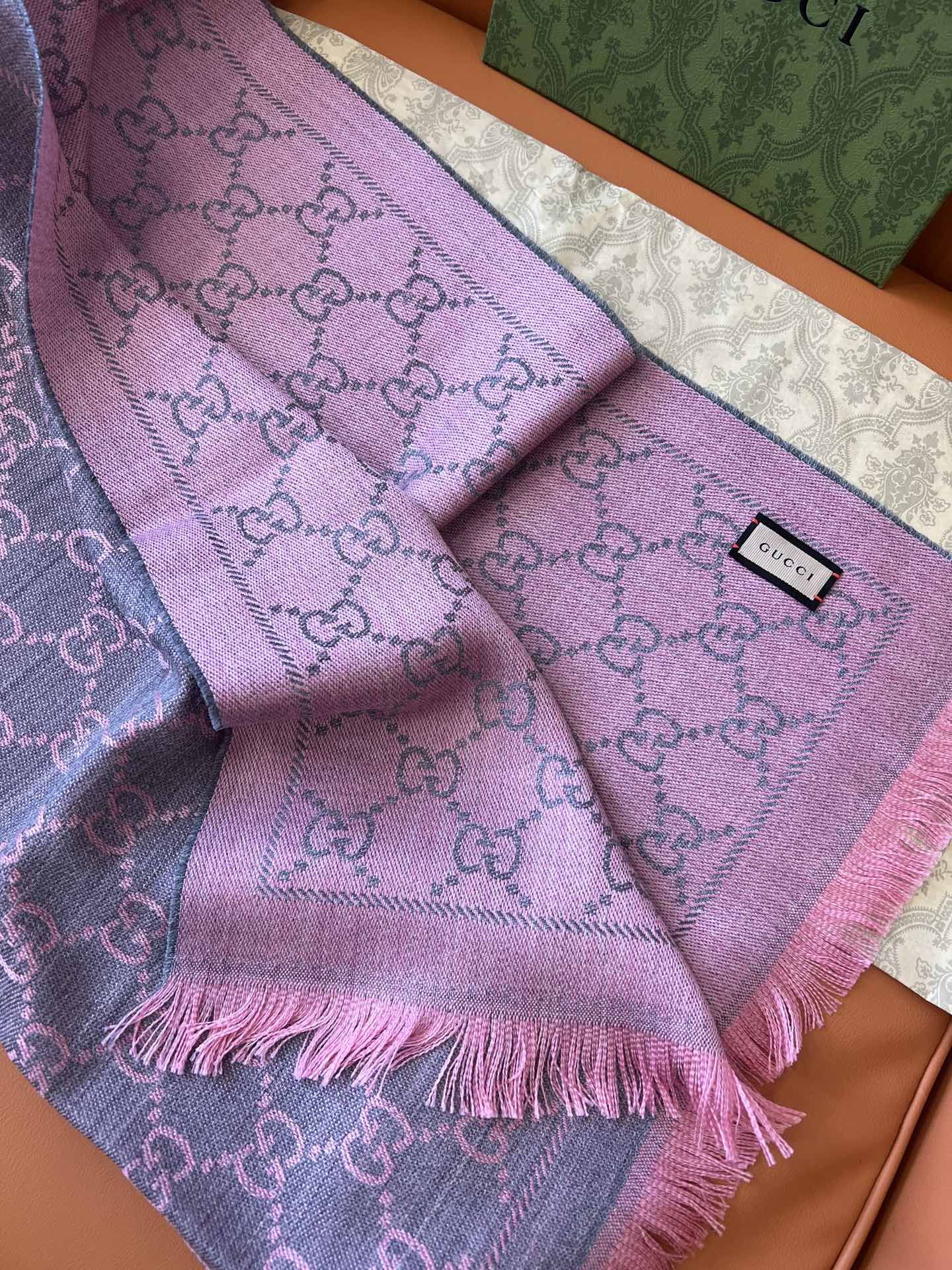 G*u*i scarf-48*180cm