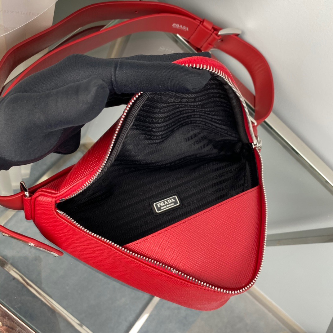 Pra*a 2vl039 waist bag-25*14*9cm