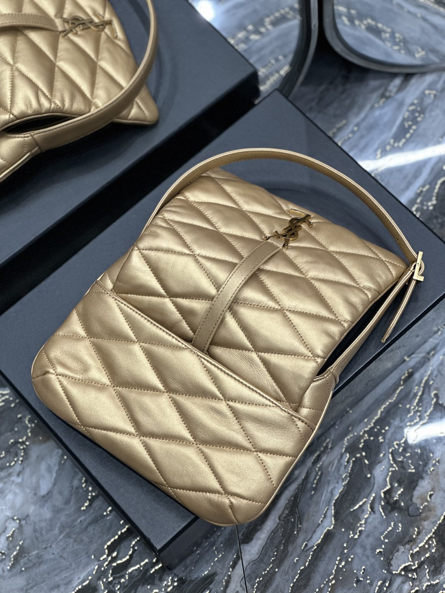 Y*L le5a7 vintage bag-24×18×5.5cm