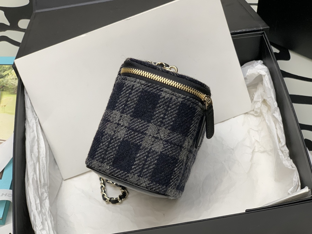 Ch@nel Mini Cosmetic Bag-10*17*8CM