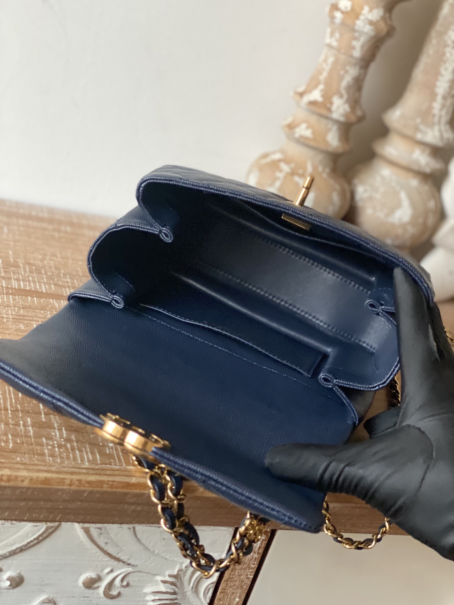 Ch@nel Flap Bag-13*20*9.5CM