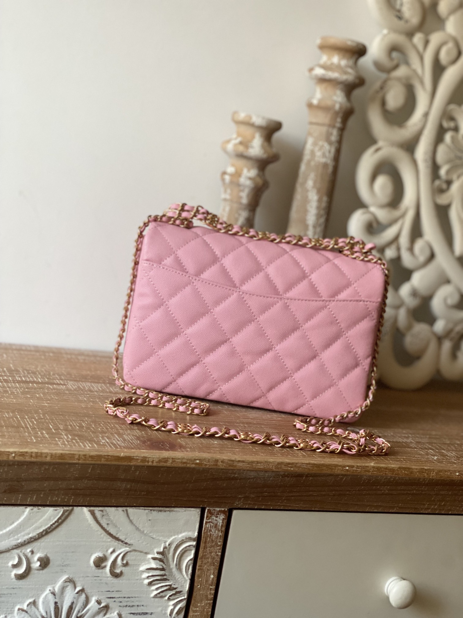 Ch@nel Flap Bag-16*23*11.5CM